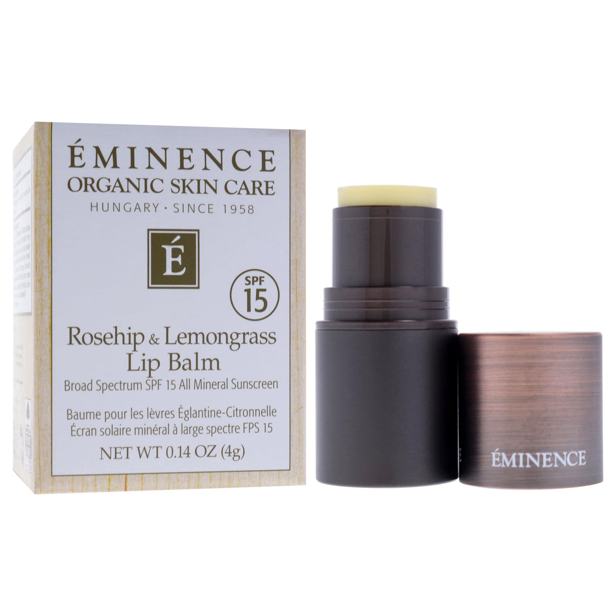 Rosehip and Lemongrass Lip Balm SPF 15 by Eminence for - Eminence Official Imagery - 4