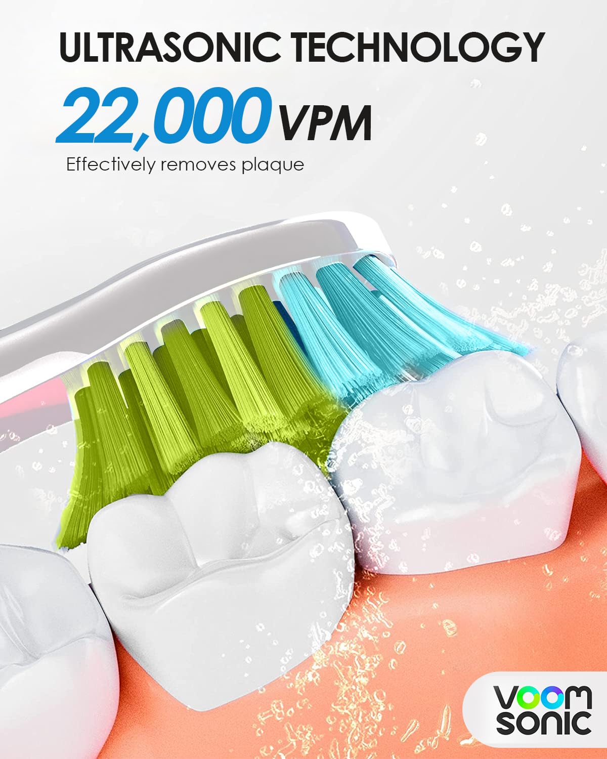Voom Sonic Electric Toothbrush for Adults Go 1 Series 2 - Voom Sonic Official Imagery - 6