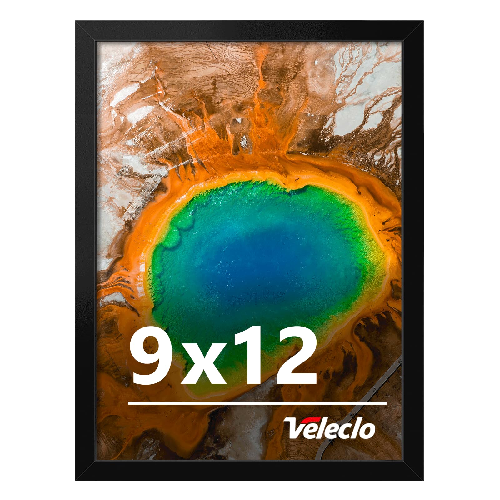 9 x 12 Picture Frame for Wall Display, 9x12 Black Picture Frame - Product Imagery