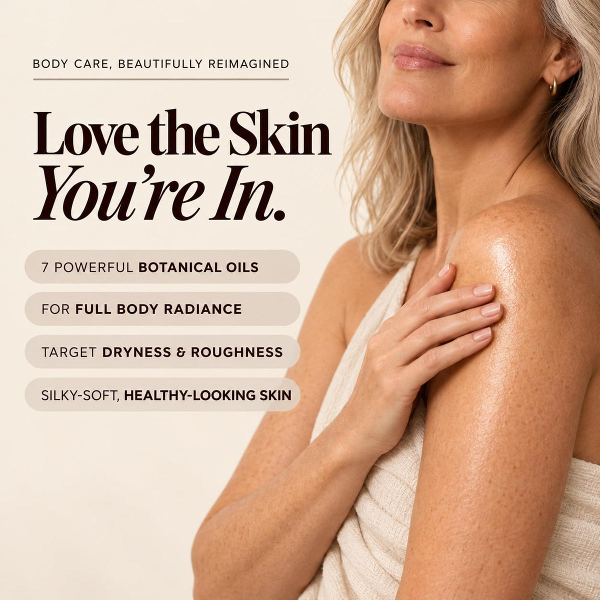 Body Firming Oil for Crepey Looking Skin Lightweight Formula - pewatul Official Imagery - 3