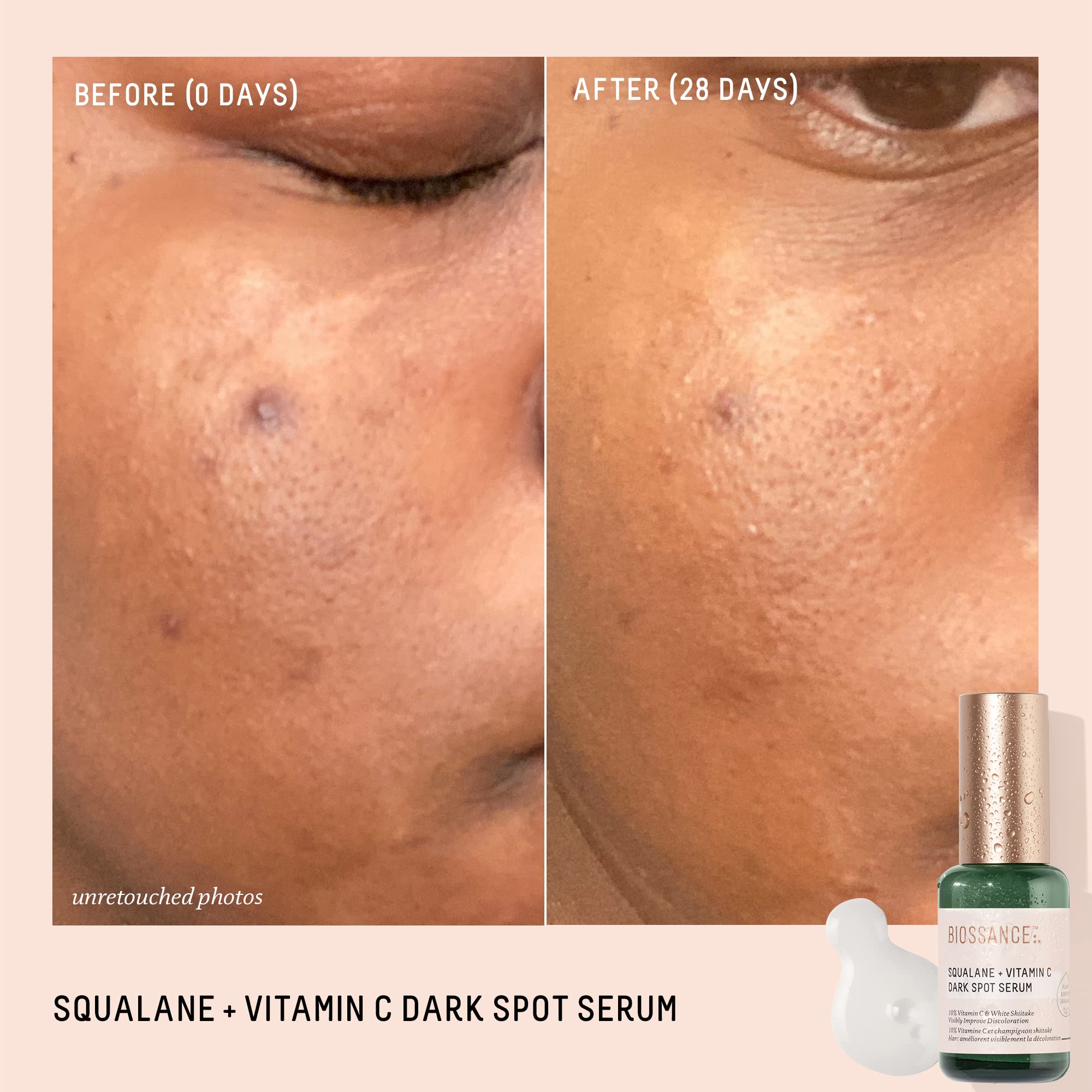 Biossance Squalane Vitamin C Dark Spot Face Serum 10 Vitamin - Premium Selection Official Imagery - 3