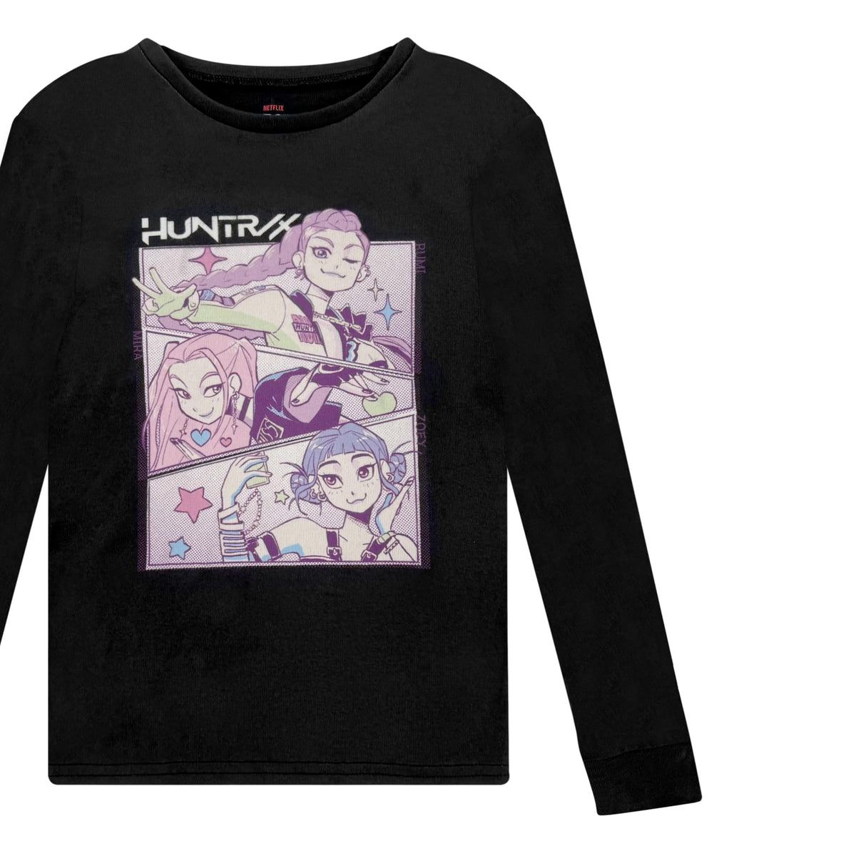 KPop Demon Hunters 4 Piece Pajama Set - Komar Kids Official Imagery - 4