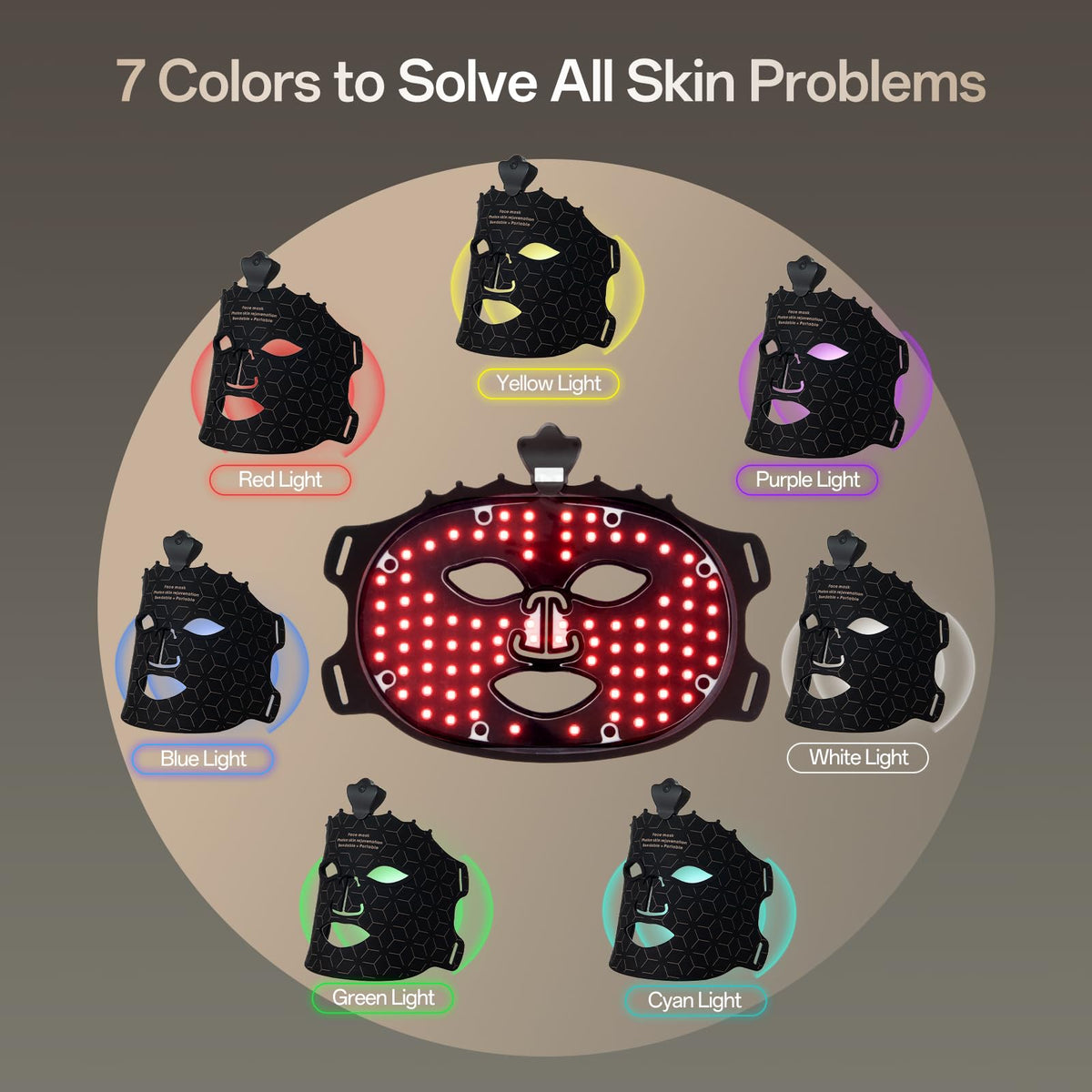Red Light Mask for Face - Facego Official Imagery - 8