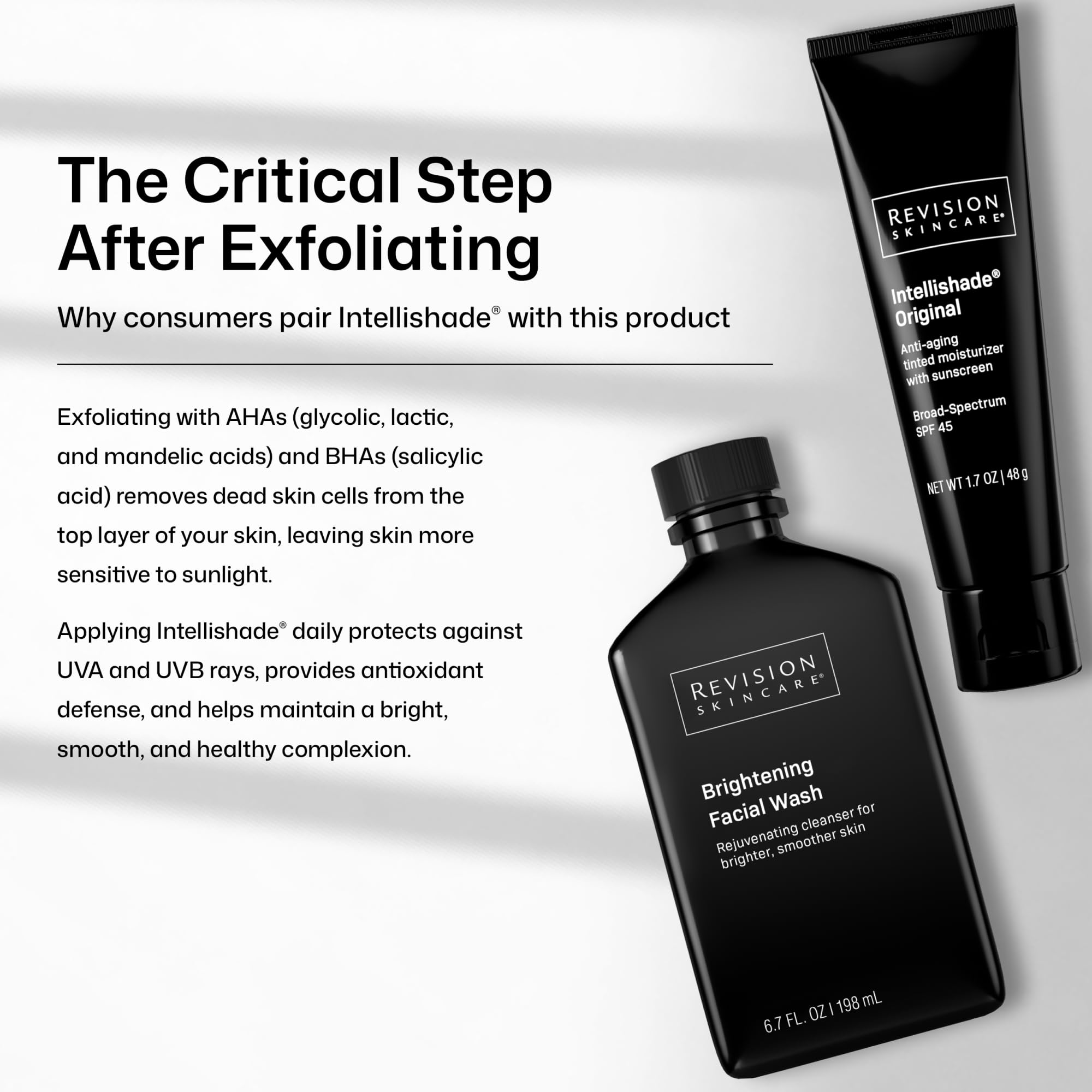 Elefair Tech Revision Skincare Brightening Face Wash with AHA & BHA Exfoliants - Elefair Tech Official Product View 10