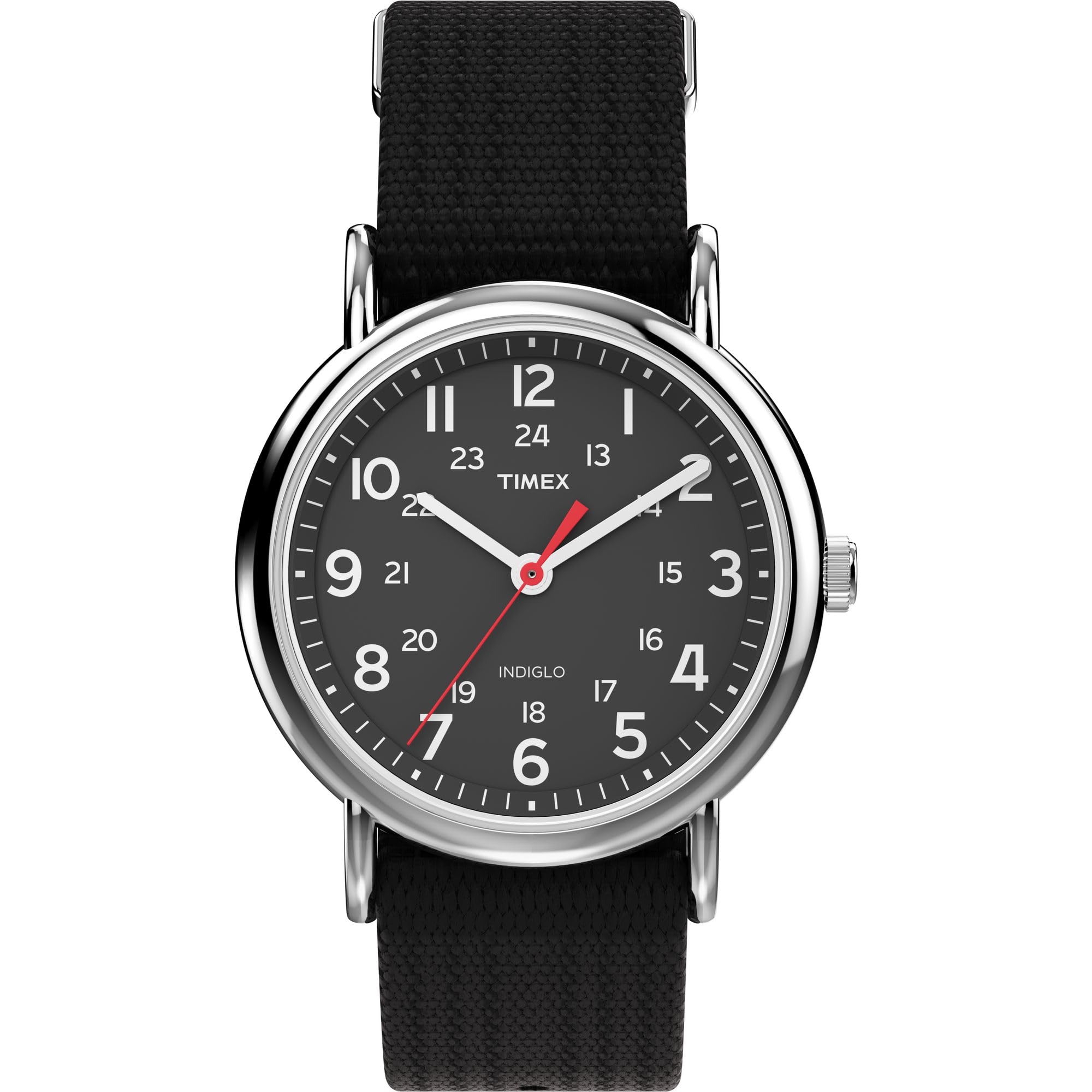 Timex Weekender 38mm Unisex Analog Watch | INDIGLO Backlight | Adjusta - View 4