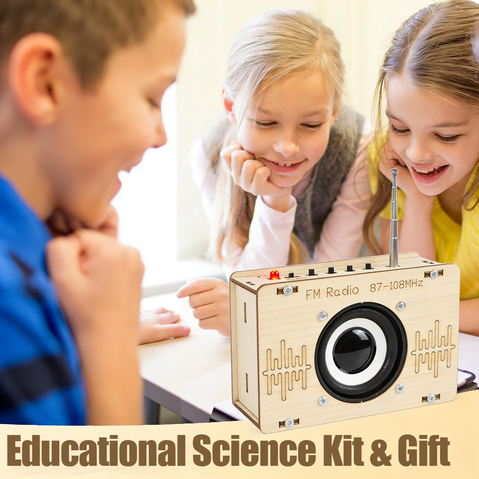 ANNISOKA STEM Toys for Ages 6-8-13 Science Kits DIY Building Radi - ANNISOKA Official Product View 6