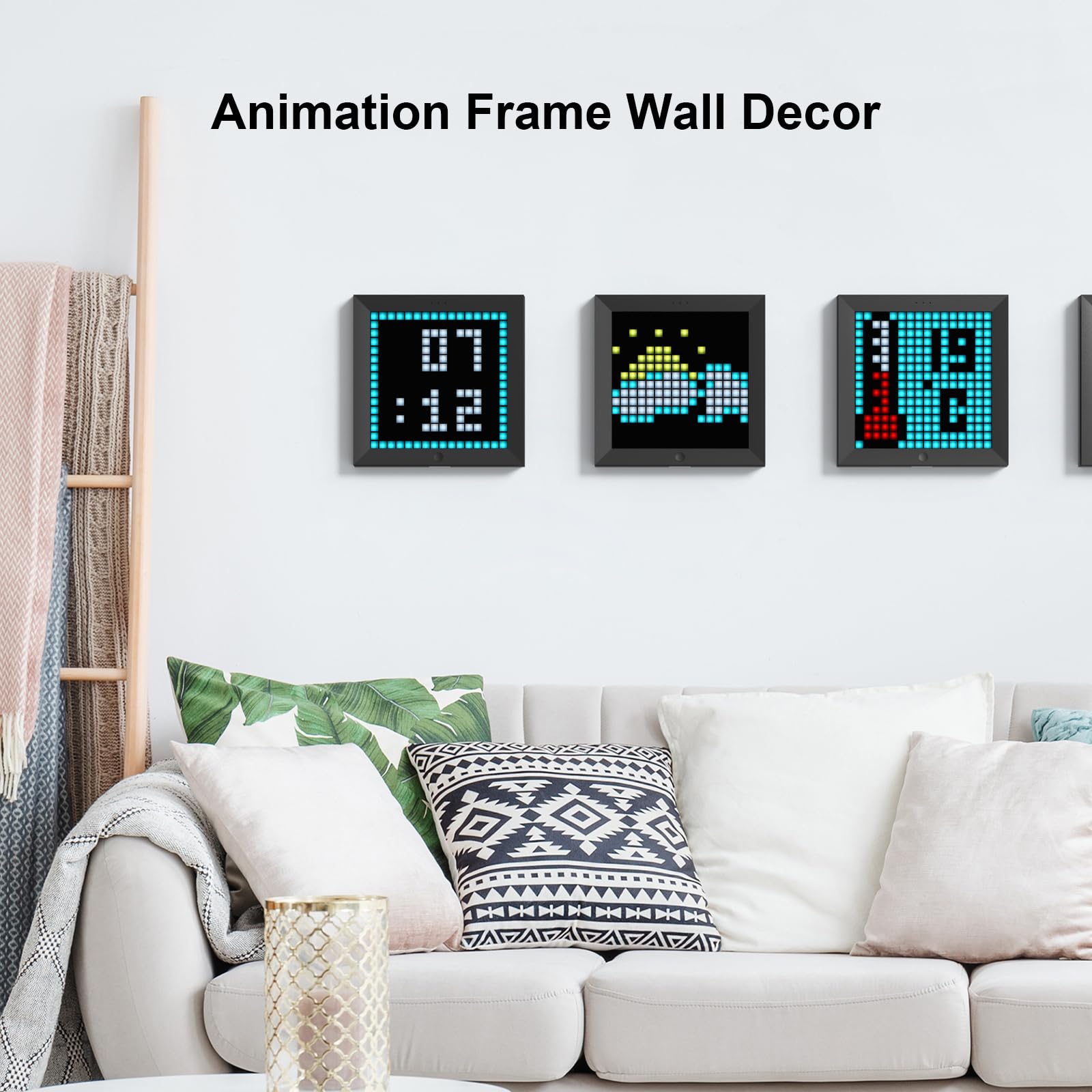 Divoom Pixoo - Pixel Art Digital Picture Frame with 16x16 LED Dis - Divoom Official Product View 4
