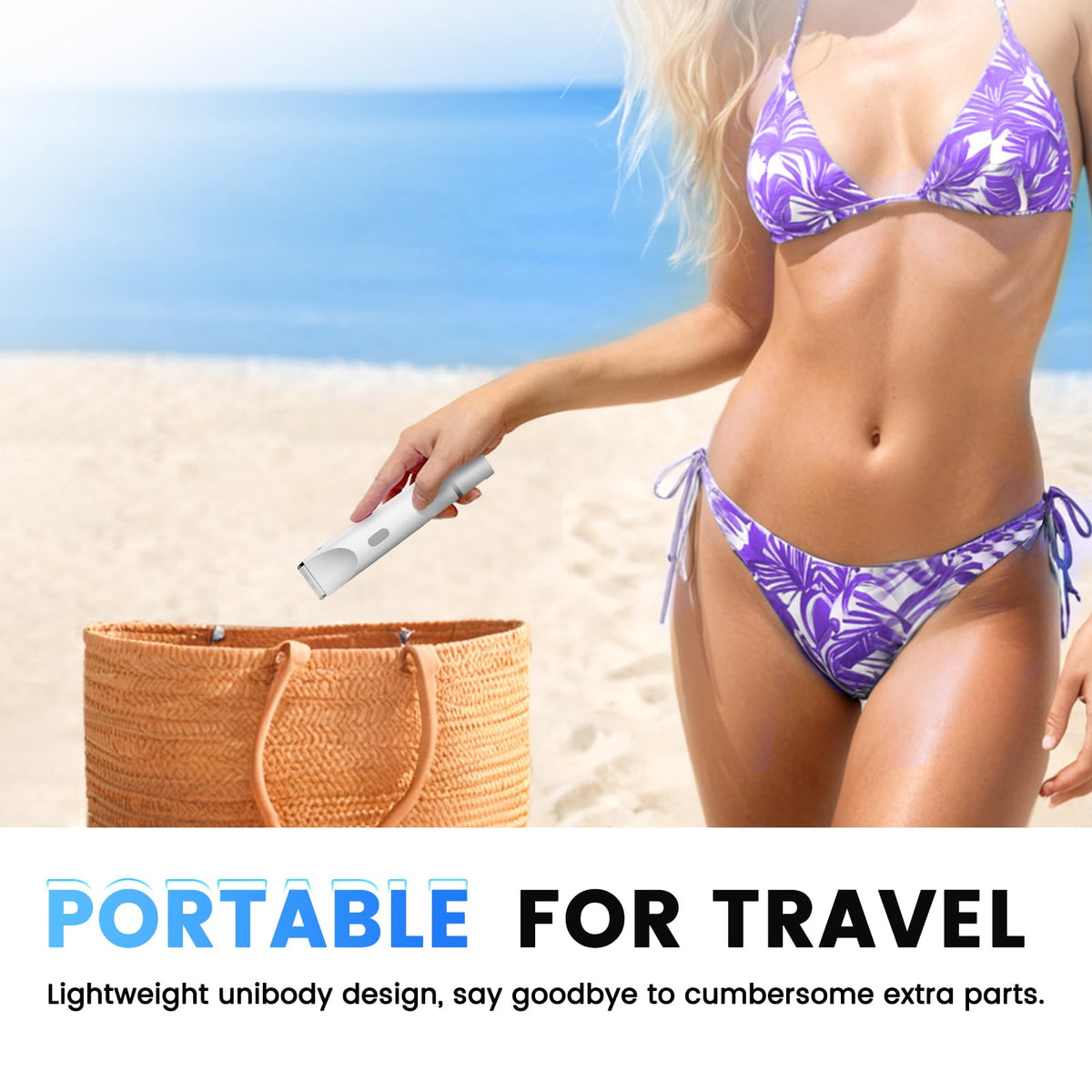 Bikini Trimmer for Women 2 in 1 Electric Razor Bikini Shaver - DLALCSA Official Imagery - 7