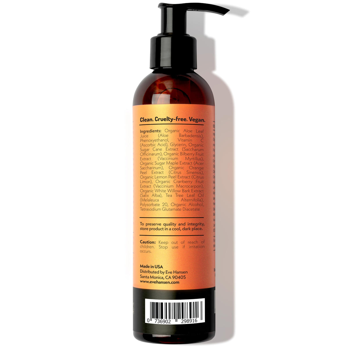Eve Hansen Vitamin C Toner for face - Eve Hansen Official Imagery - 5