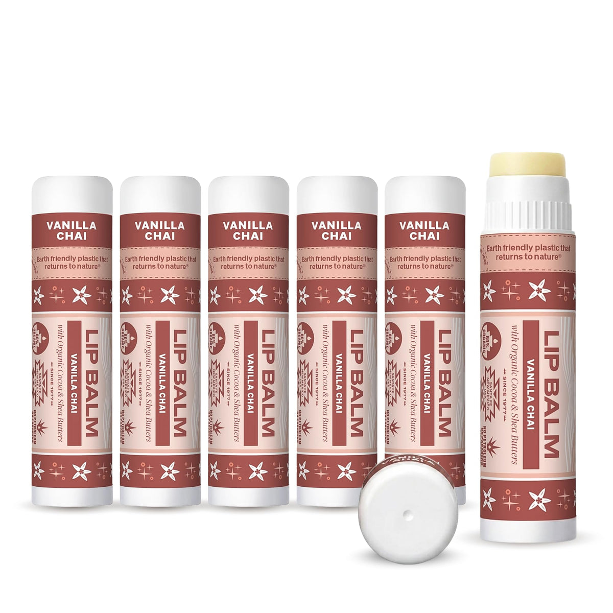 Soothing Touch Vanilla Chai Vegan Lip Balm 70 Organic - Soothing Touch Official Imagery - 2