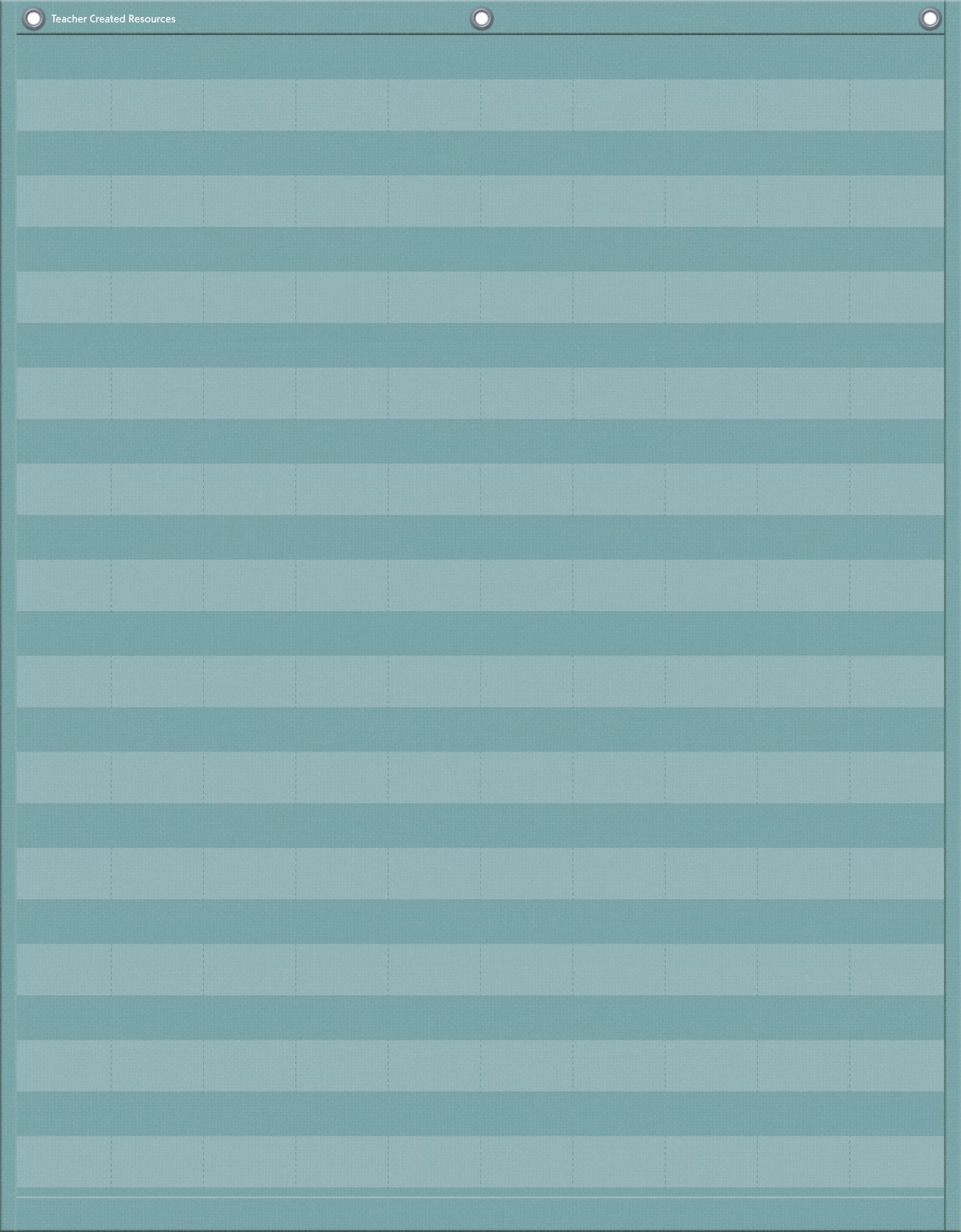 Calming Colors 1–120 Pocket Chart for Classrooms