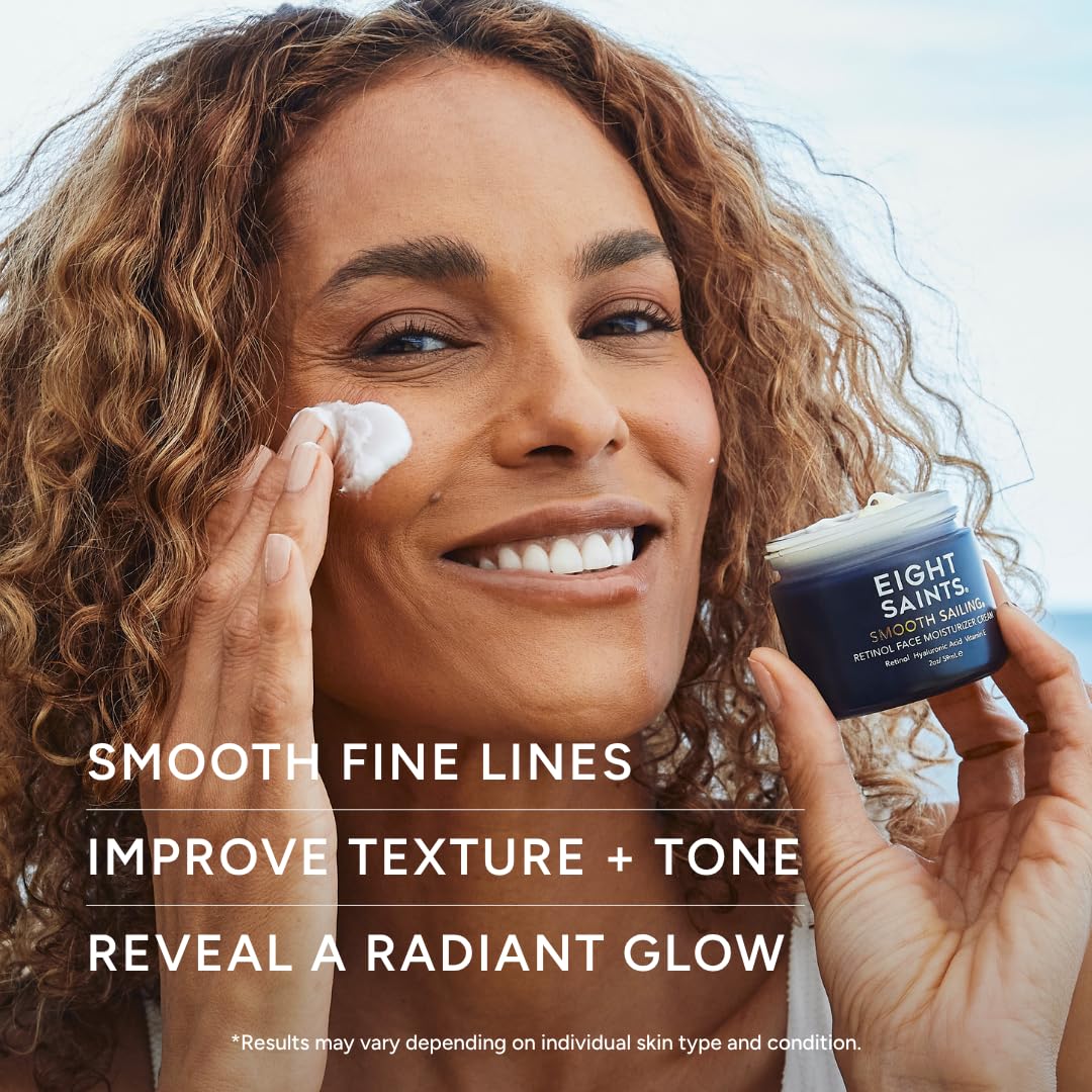 Eight Saints Retinol Facial Moisturizer Cream For Firming - Eight Saints Official Imagery - 3