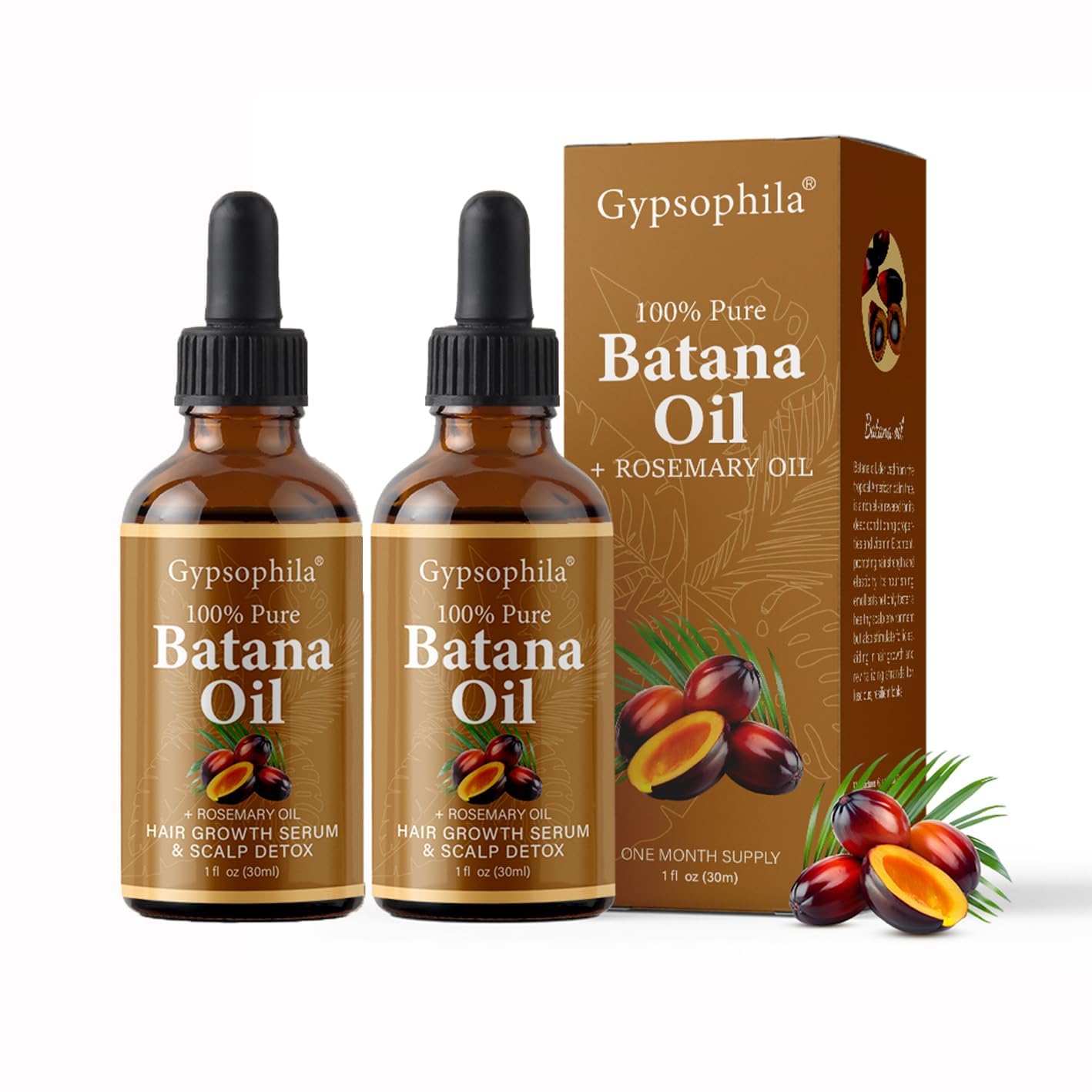 Gypsophila Batana Oil for Hair Growth - 100% Pure Natural Hair Growth Oil & No - Gypsophila Official Product View 9