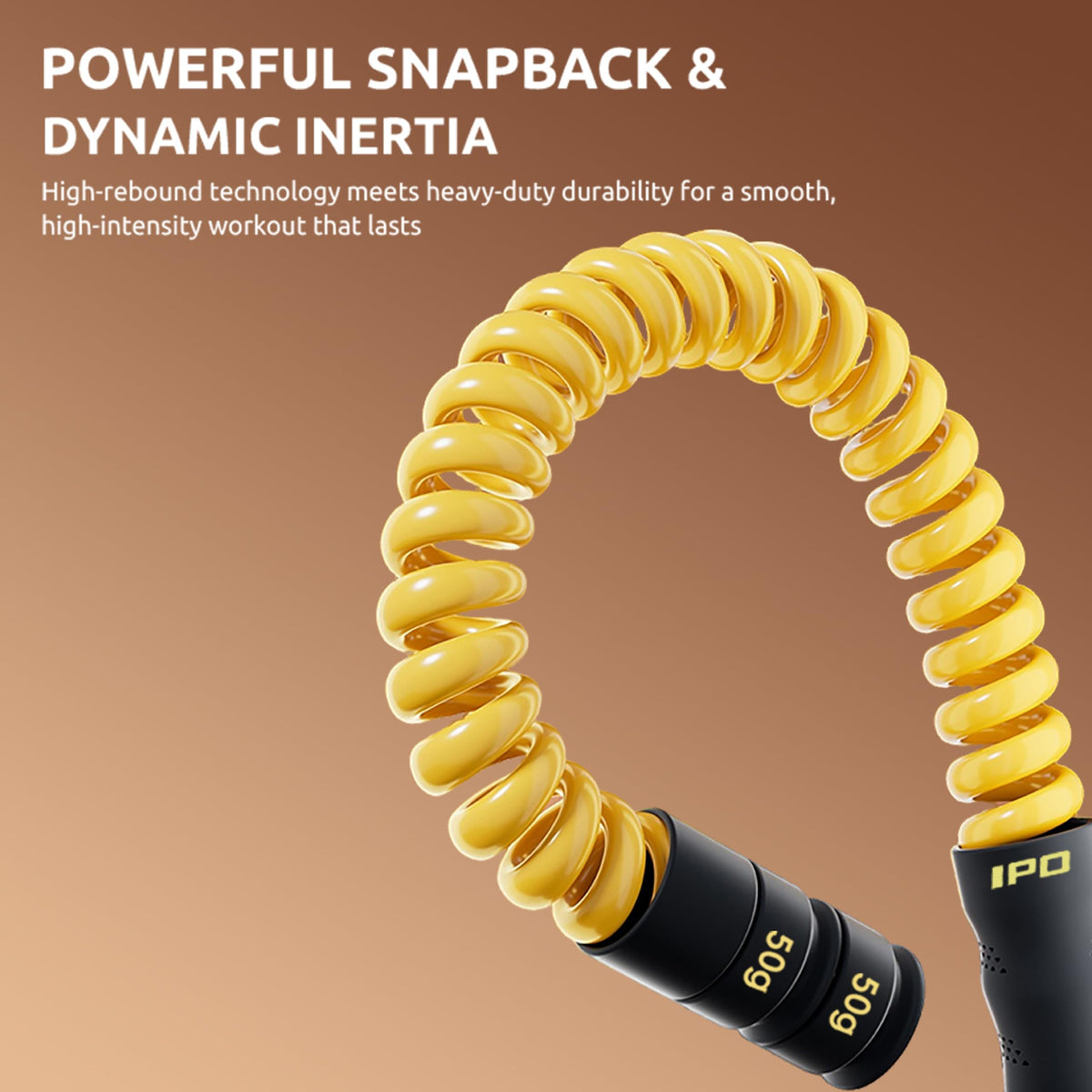 IPO 2026 Upgrade Weighted Ropeless Battle Ropes Heavy Duty - IPO Official Imagery - 5