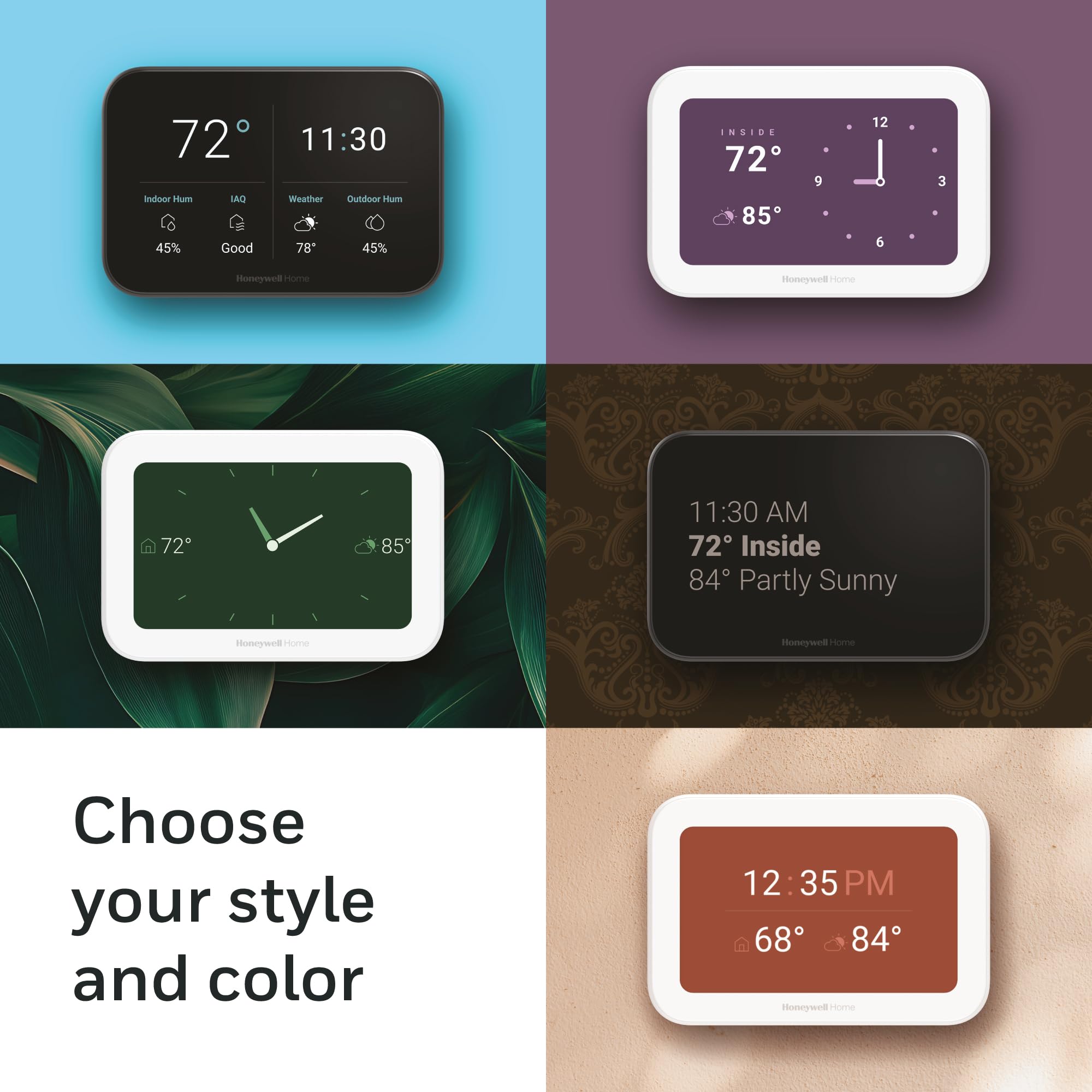 Honeywell Home X8S Premium Smart Programmable Wi-Fi Thermostat wi - Honeywell Home Official Product View 4