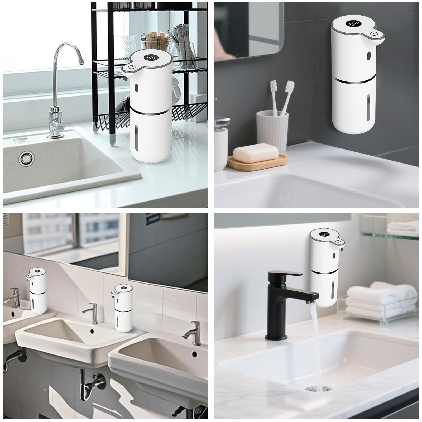 OHIFAST Automatic Liquid Soap Dispenser Touchless, USB Rechargeab - OHIFAST Official Product View 7