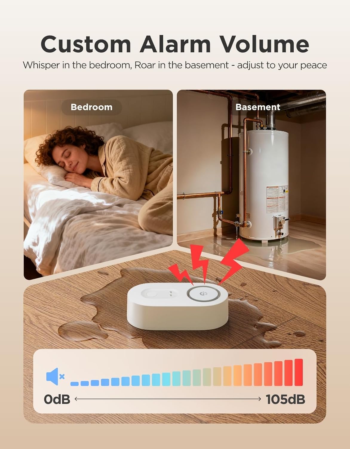 GoveeLife Upgraded Smart Water Leak Detector 1s with High - GoveeLife Official Imagery - 5