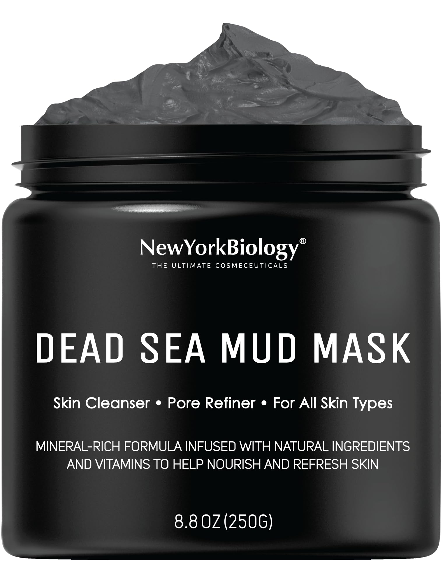New York Biology Dead Sea Mud Mask for Face & Body - 8.8 oz - Product Imagery