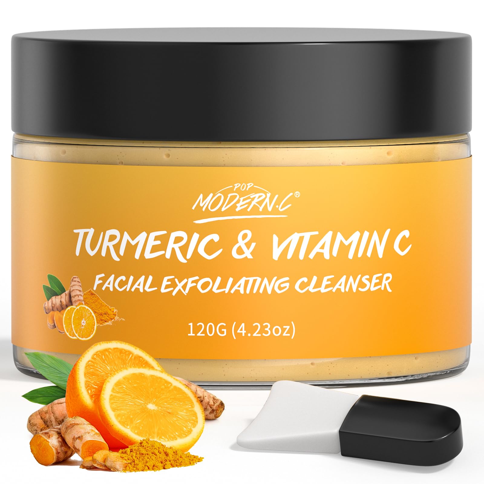 Turmeric & Vitamin C Facial Cleanse - Product Imagery