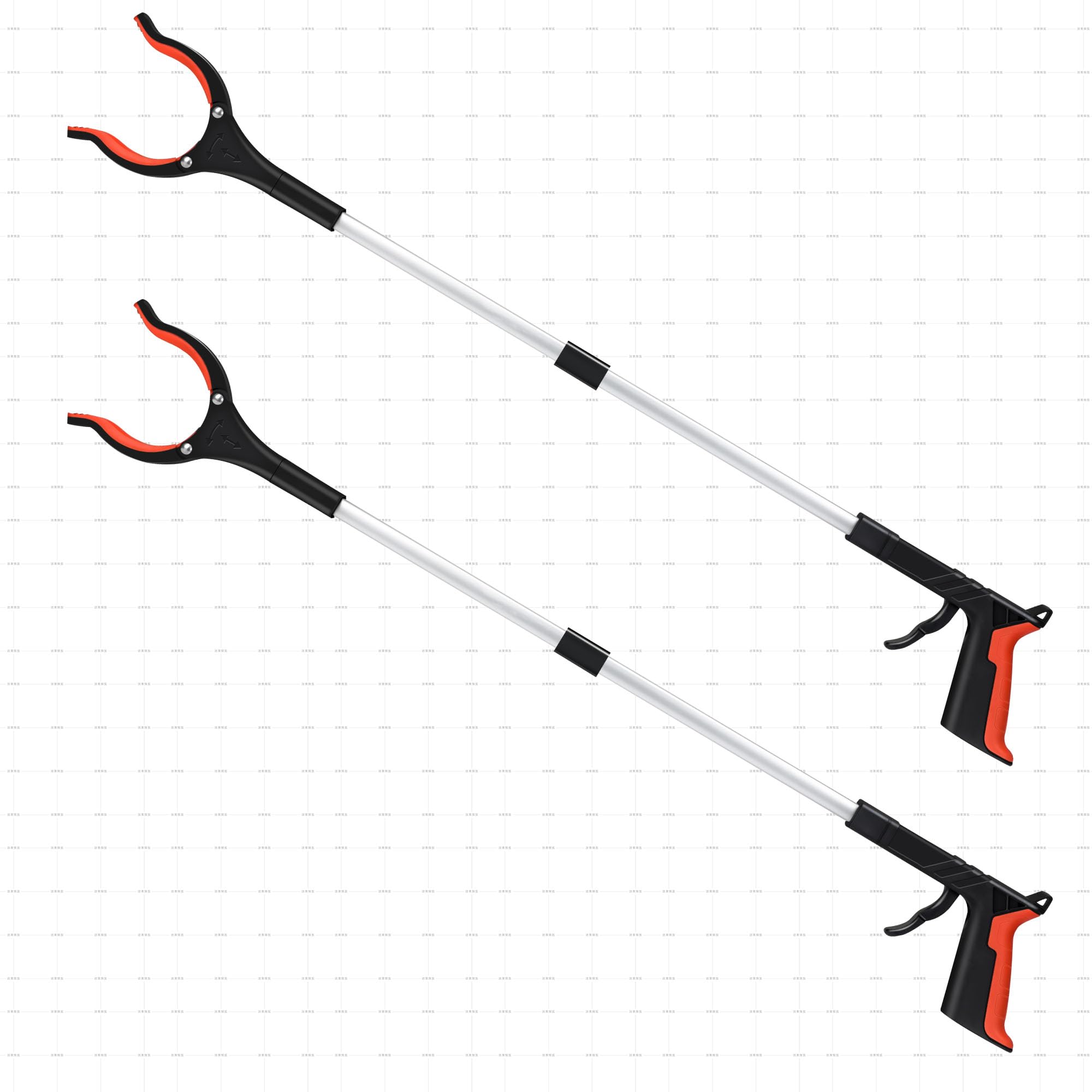 ZAYAD Grabber Reacher Tool, 32" Grabbers for Elderly, Lightweight by ZAYAD - Angle View 8