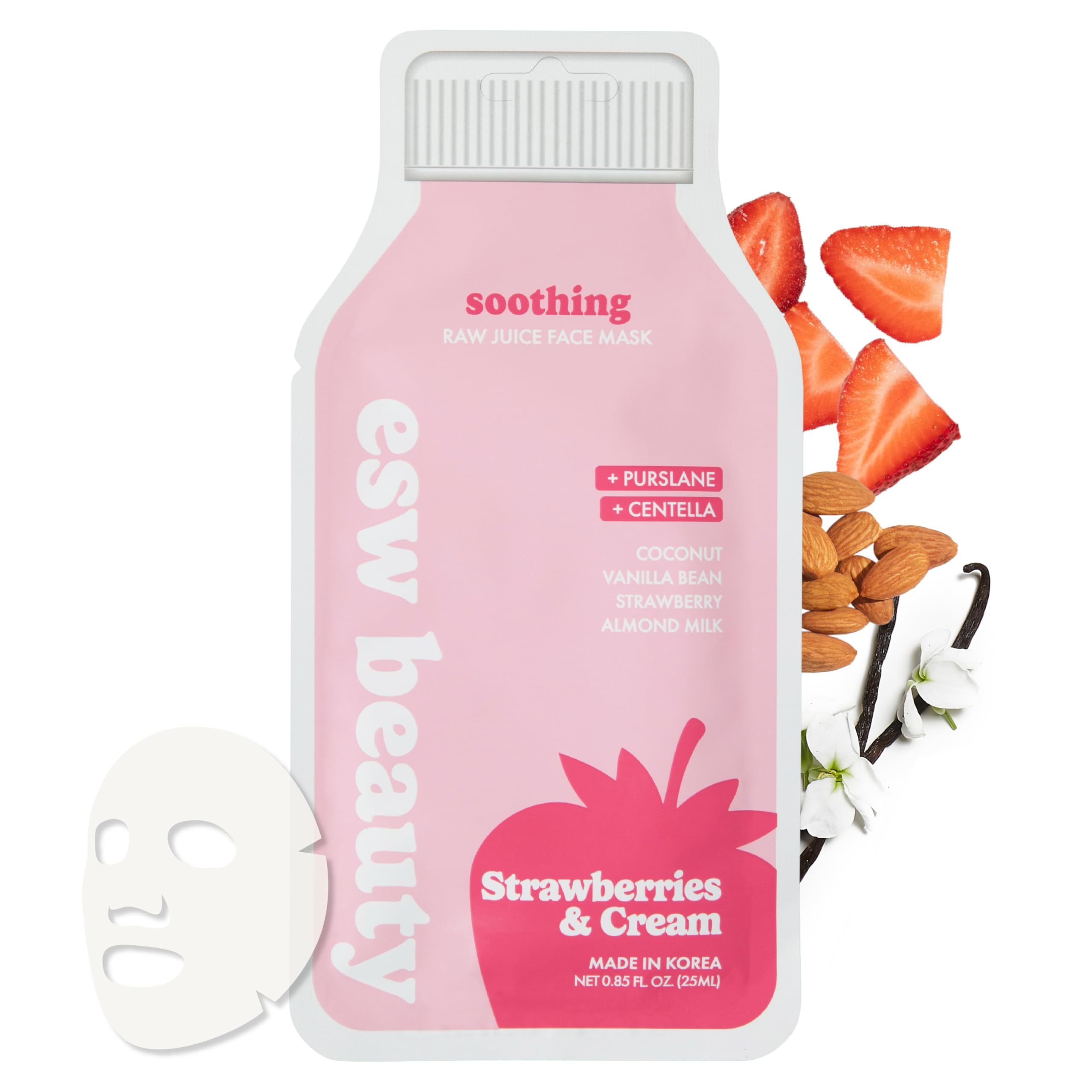 ESW Beauty Pumpkin Spice Oat Milk Face Mask, Korean Skin Care, 1 - ESW Beauty