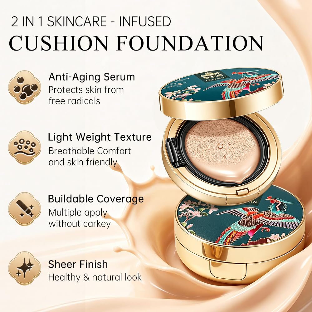 Catkin Phoenix Cushion Foundation Buildable Coverage Anti - Catkin Official Imagery - 3