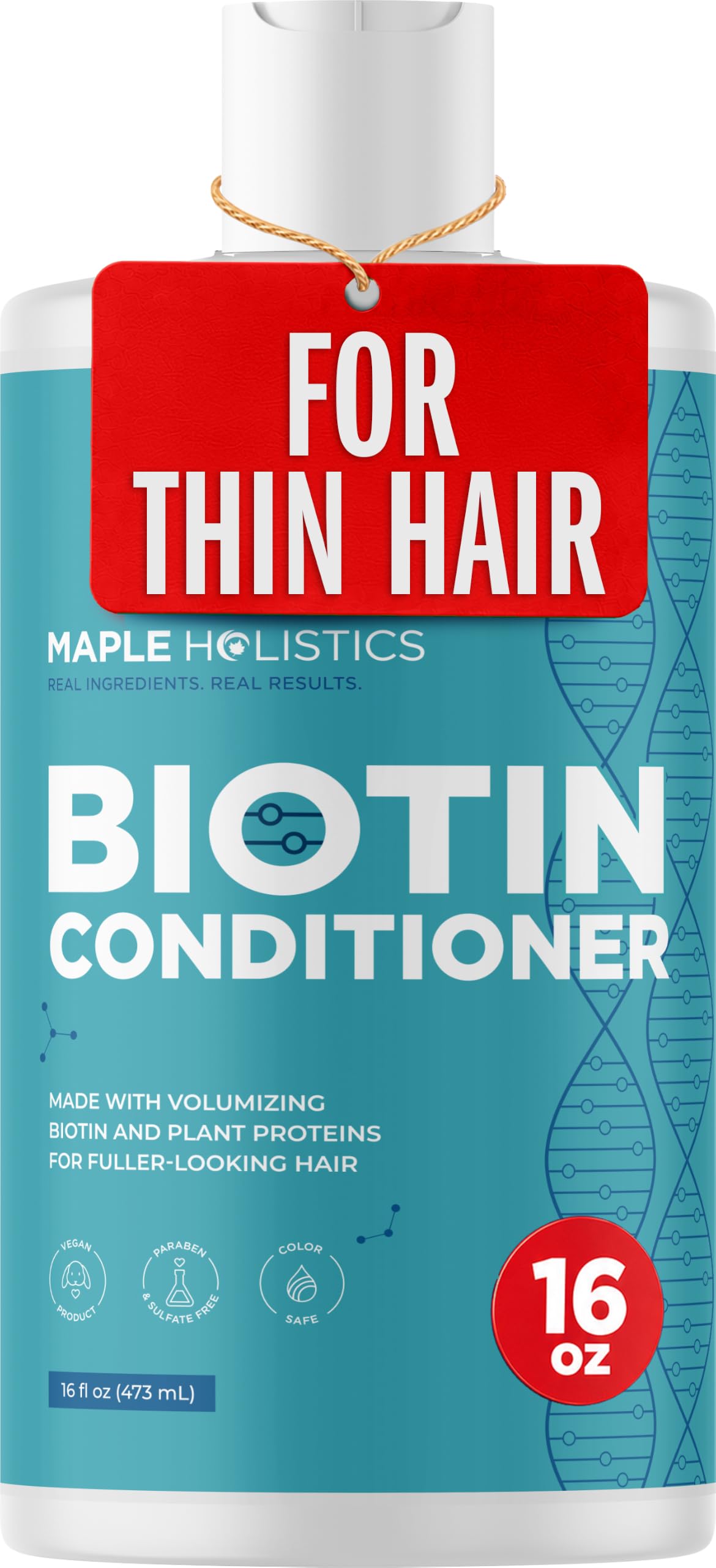 Maple Holistics Biotin Conditioner for Thinning Hair - Volumizing Conditioner - Maple Holistics Official Product View 2