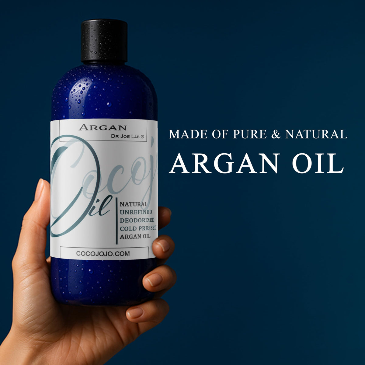 cocojojo Deodorized Argan Oil for Hair Treatment Oils Pure - cocojojo Official Imagery - 3