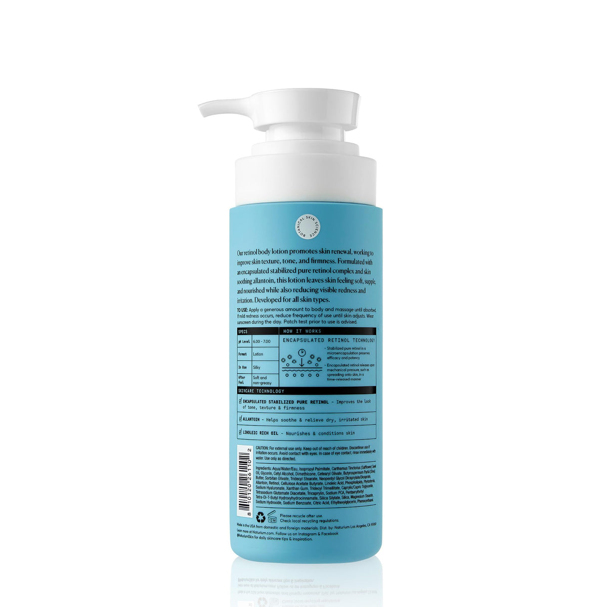 Naturium Skin Renewing Retinol Body Lotion Jumbo Advanced - Naturium Official Imagery - 8