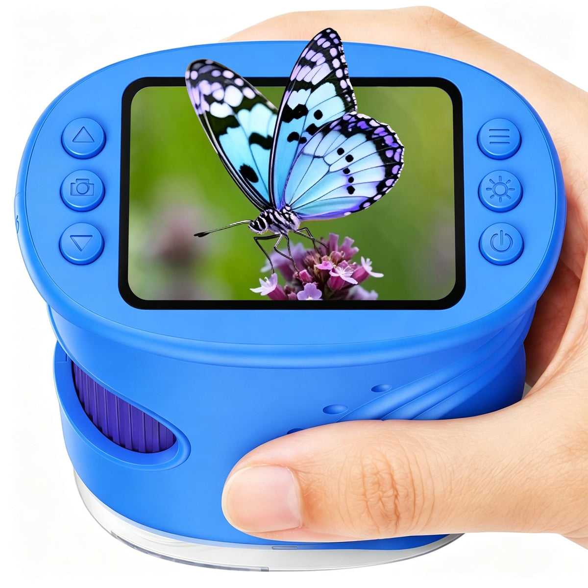 4K 1000X Handheld Digital Microscope for Kids with 2 0 IPS - ASPOVEN Official Imagery - 1