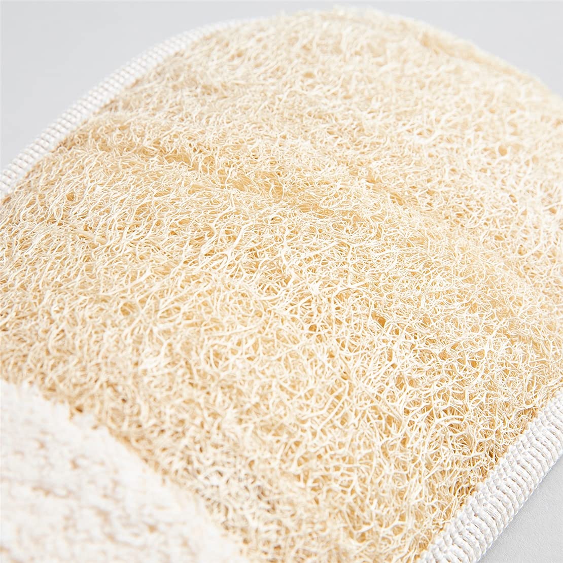 EUROPEAN M6 Egyptian Loofah Sponge, Large Double - Sided Exfoliating Mitt - EUROPEAN M6 Official Product View 8