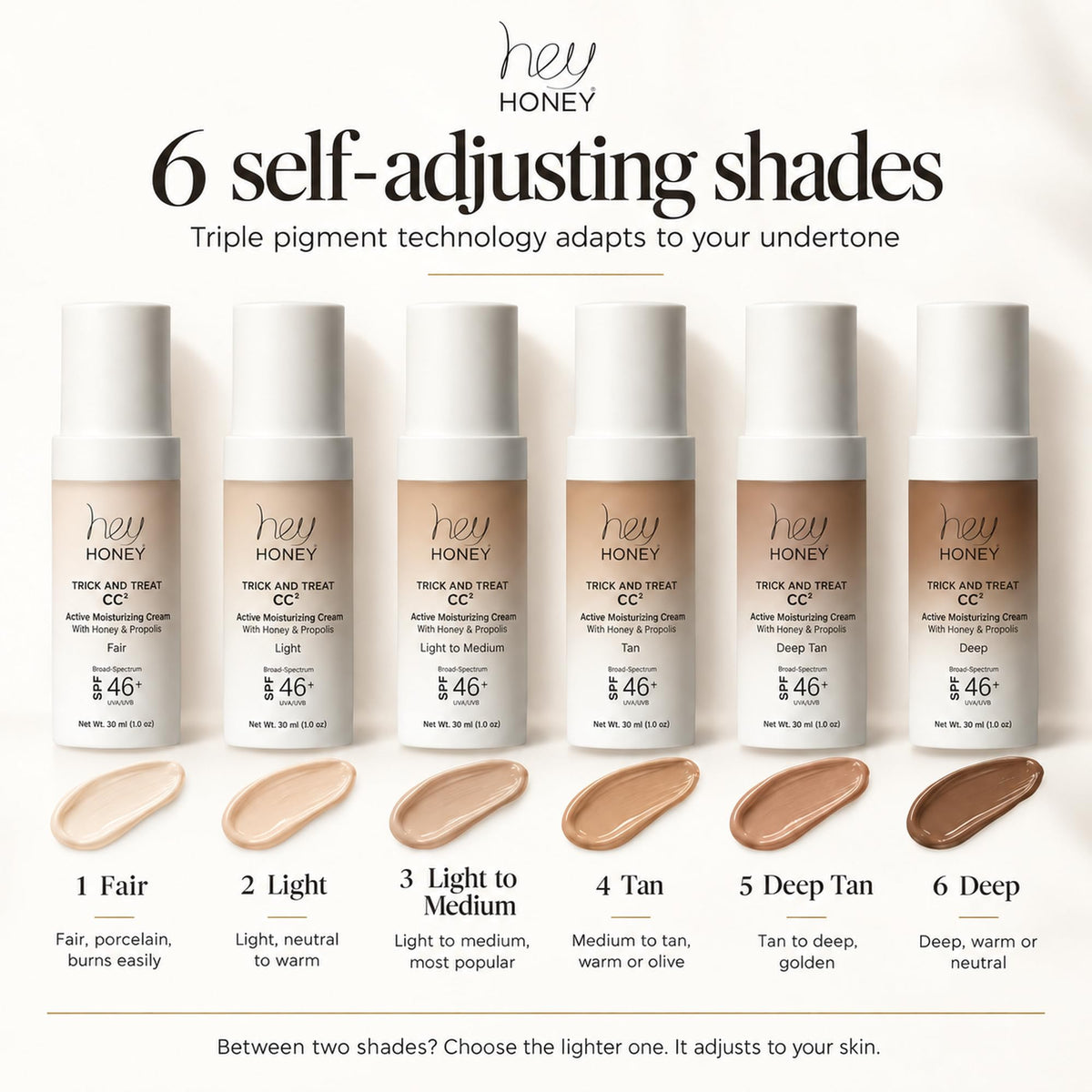 Hey Honey Trick and Treat Moisturizing CC Cream SPF 46 - Hey Honey Official Imagery - 7