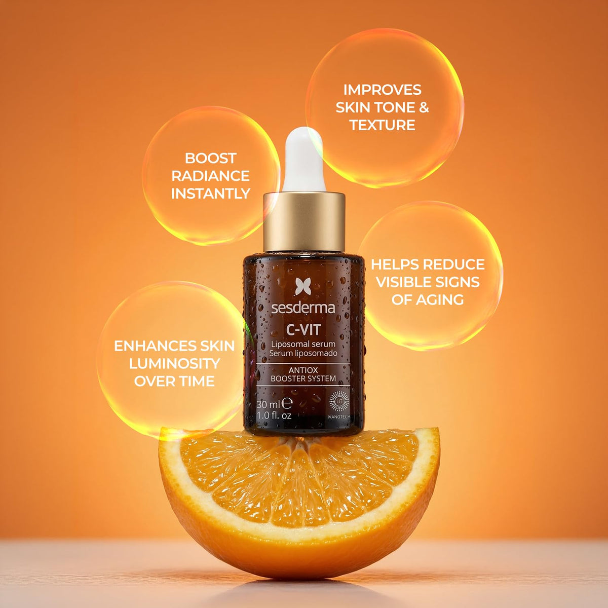 Sesderma C VIT Radiance Serum with Vitamin C Brightens - Sesderma Official Imagery - 3