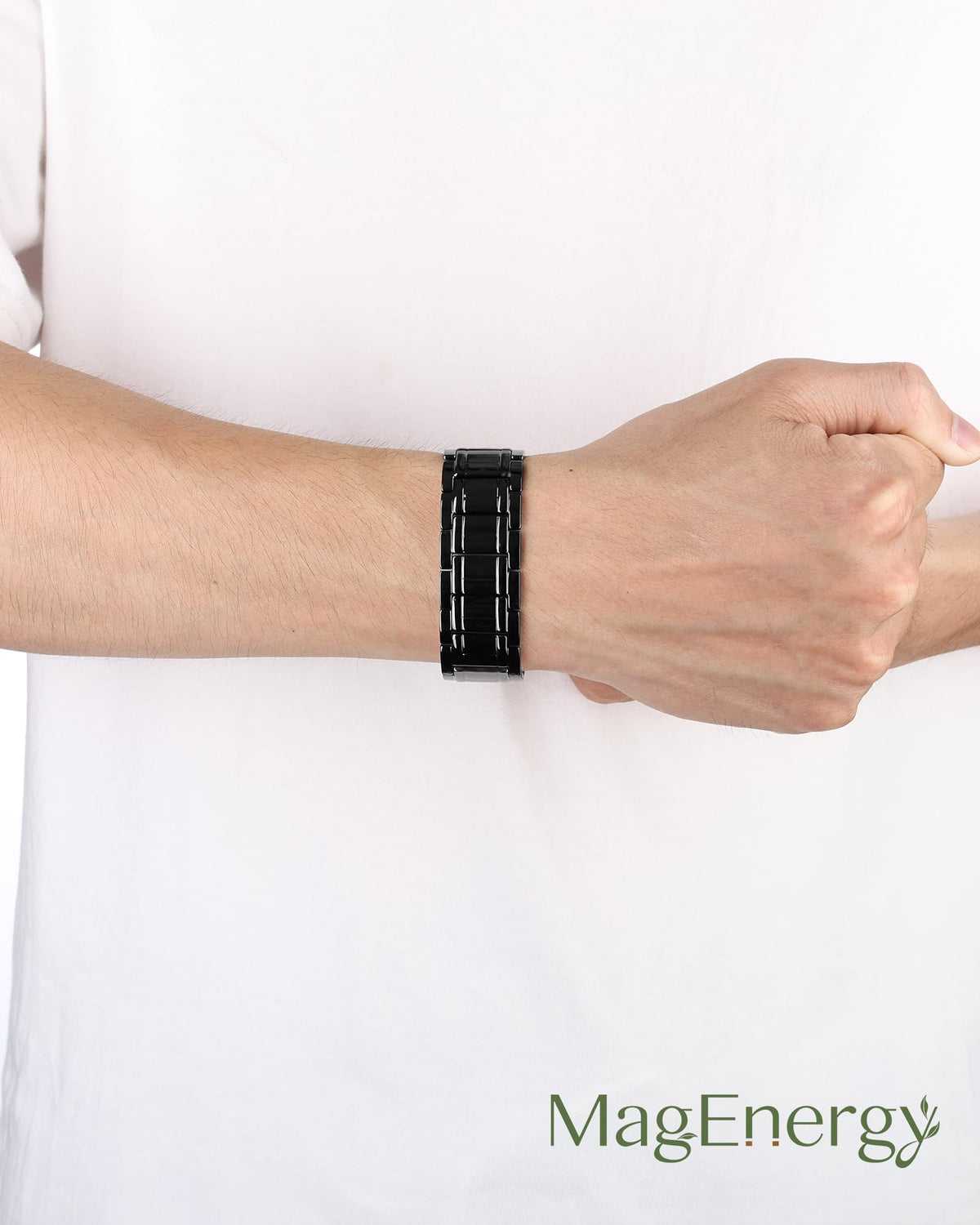 Copper Bracelet for Men 3X Copper Magnetic Bracelets - MagEnergy Official Imagery - 8