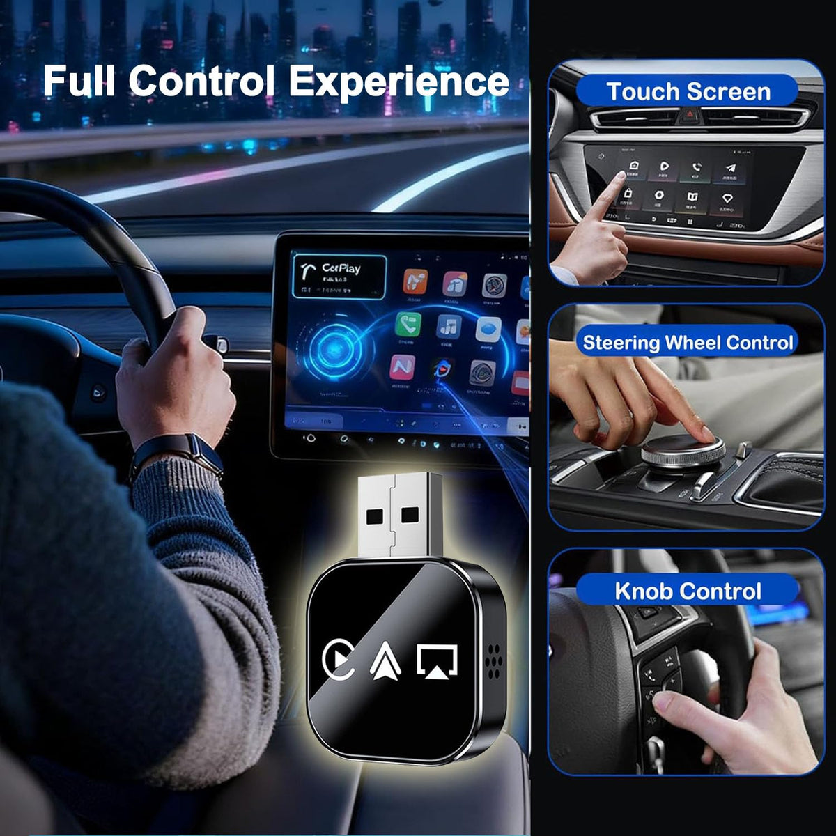 2026 Upgrade 3 in 1 Screen Mirror iOS Phone Plug and Play - Premium Selection Official Imagery - 5
