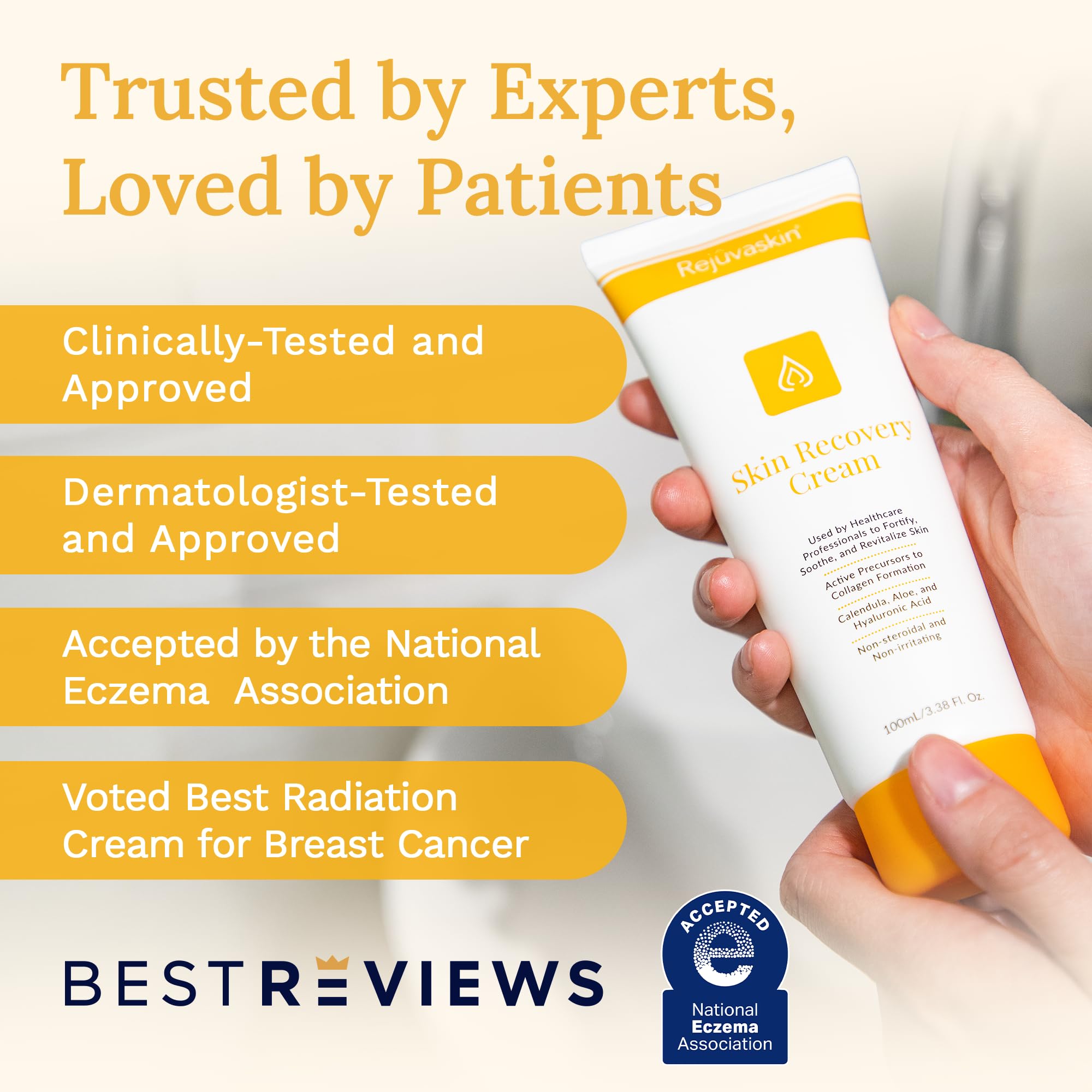 Rejuvaskin Skin Recovery Cream 100mL – Radiation & Eczema Relief