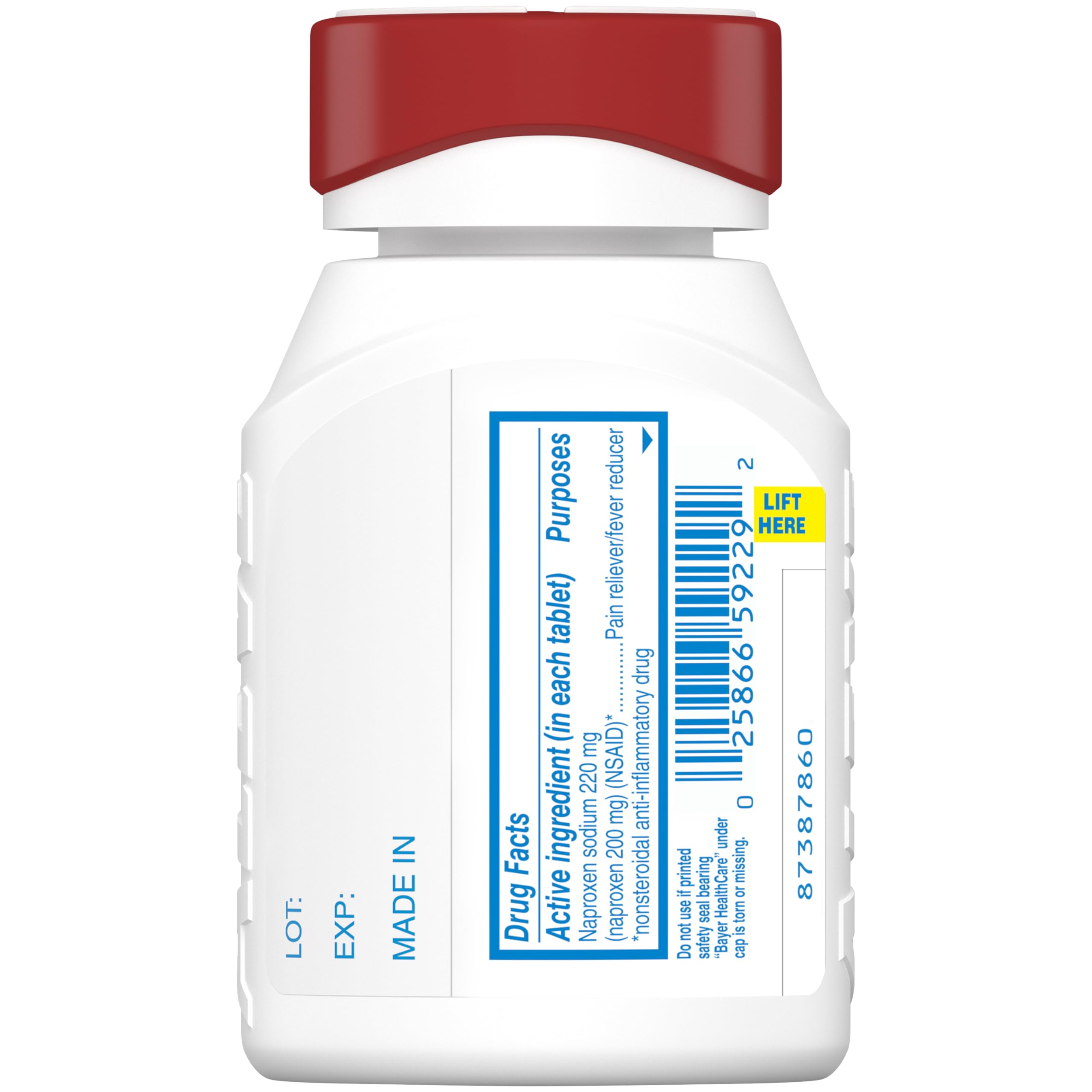 Aleve Gelcaps Easy Open Arthritis Cap, 160 Count