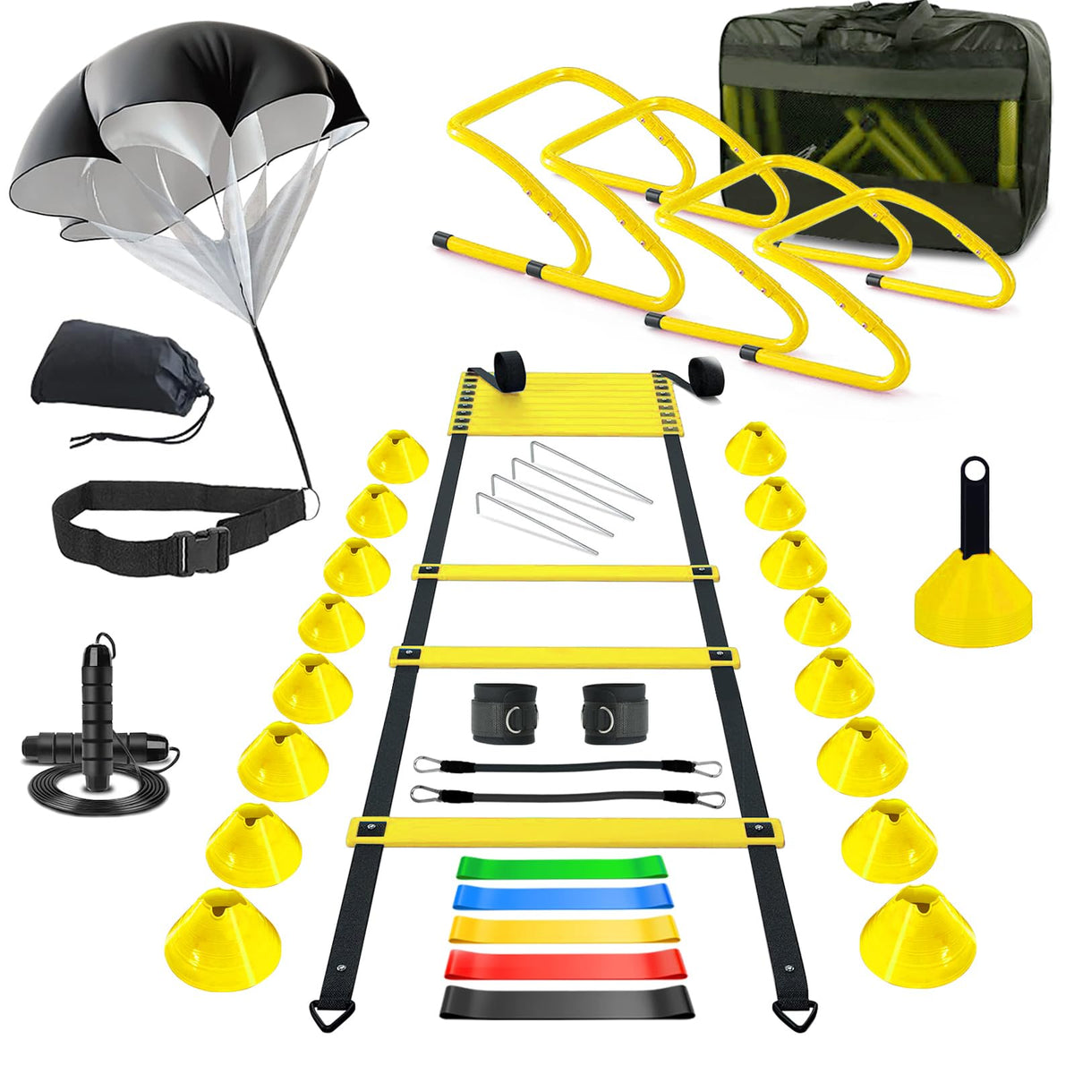 Agility Training Equipment Football Training Equipment - Haootadiy Official Imagery - 2