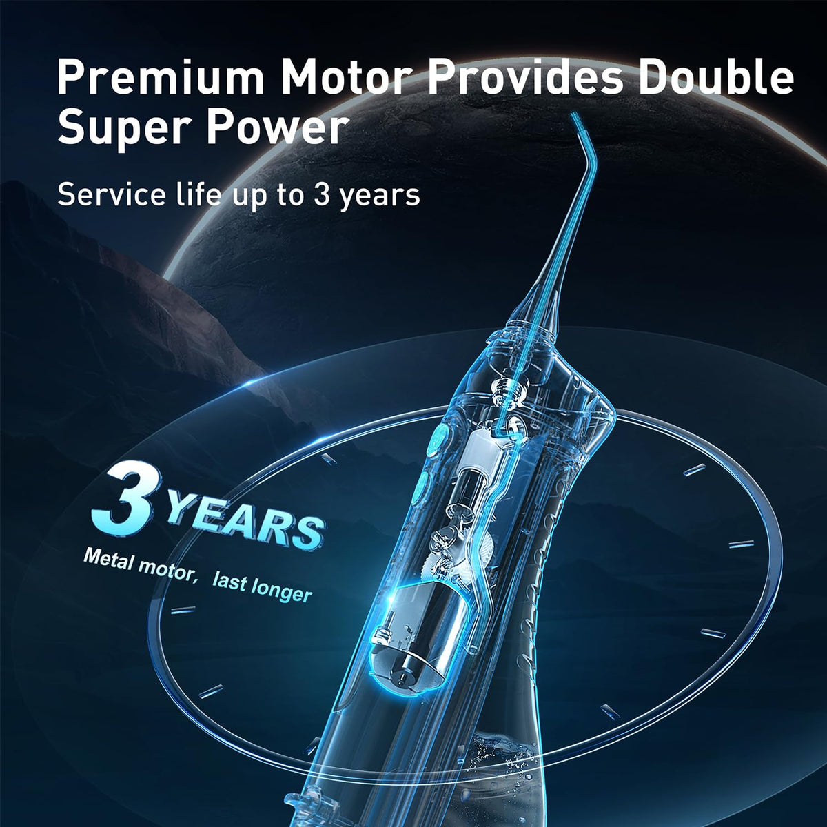 COSLUS ADA Accepted C20 Water Dental Flosser Pick - COSLUS Official Imagery - 7