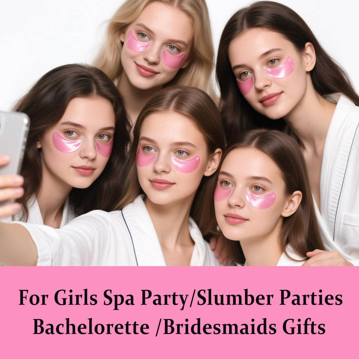 55PCS Spa Skincare Set for Kids Spa Party Favors Supplies - firstfly Official Imagery - 7