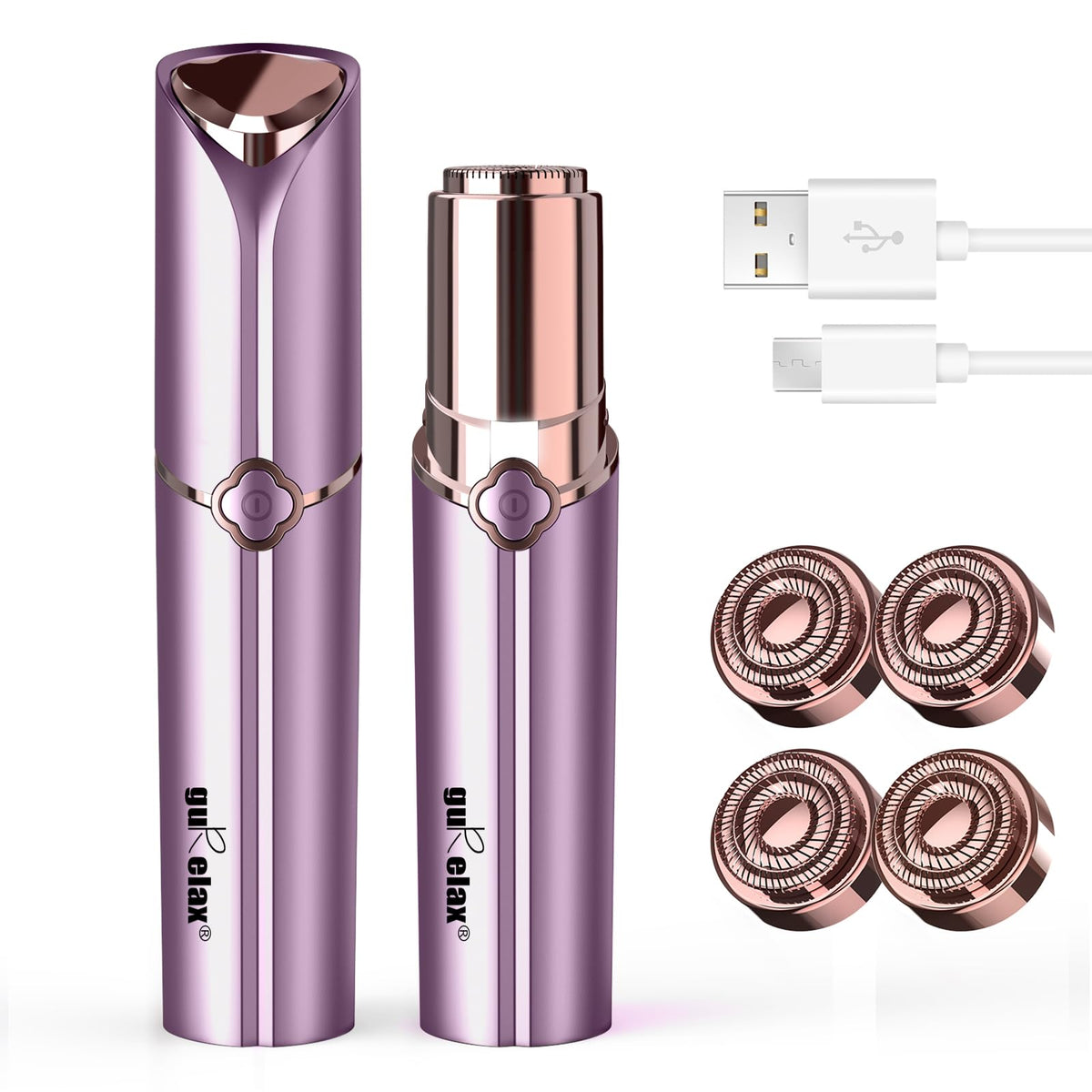 Facial Hair Removal for Women Ladies Face Shaver for Chin - gurelax Official Imagery - 1