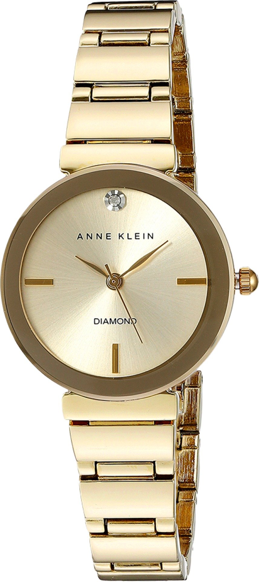 Anne Klein Women's Genuine Diamond Dial Bracelet Watch - View 1