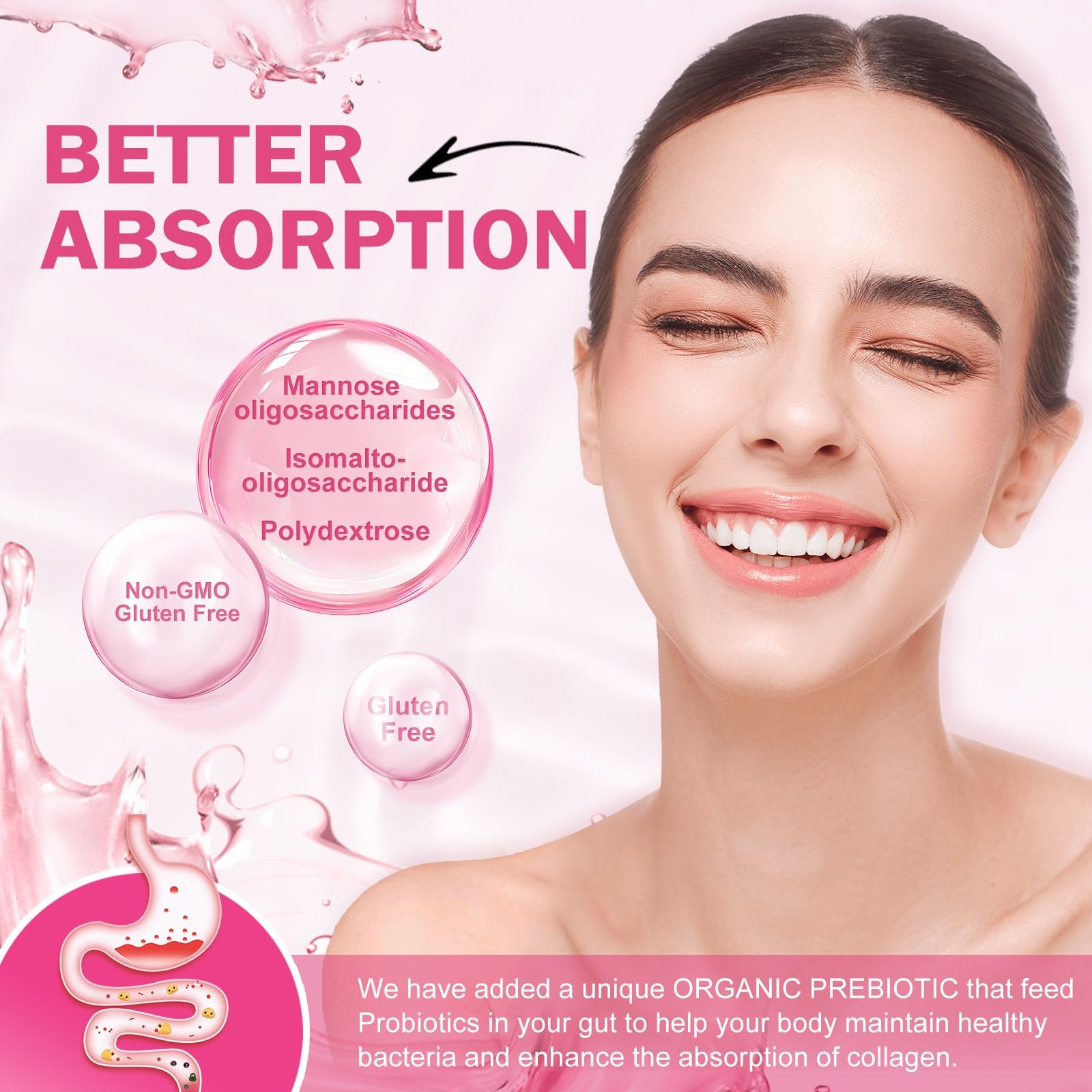 NATURE TARGET Multi Collagen Peptides Powder 30 Stick Packs - NATURE TARGET Official Imagery - 5