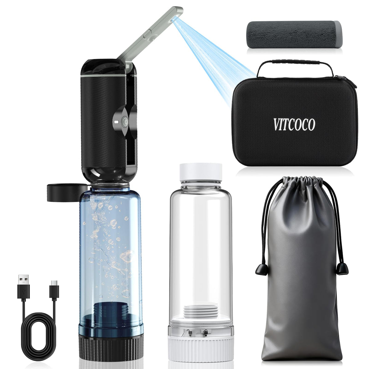 Portable Bidet for Travel Rechargeable Waterproof Sprayer - VITCOCO Official Imagery - 8