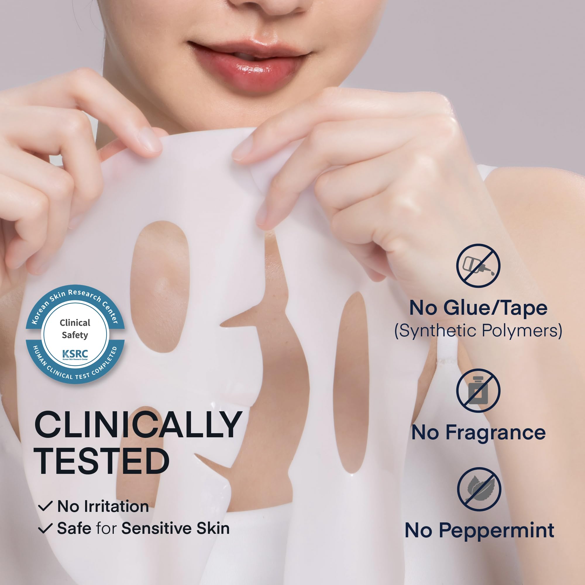 TEREZ & HONOR Real Deep Bio Collagen Face Mask - 8 x 33g Korean Hydrogel Overnight Masks for Deep Hydration, Glowing, Pore Minimizing, Elasticity, Fragrance-Free, 100 Da Ultra-Low Molecular Collagen - TEREZ & HONOR Official Product View 6