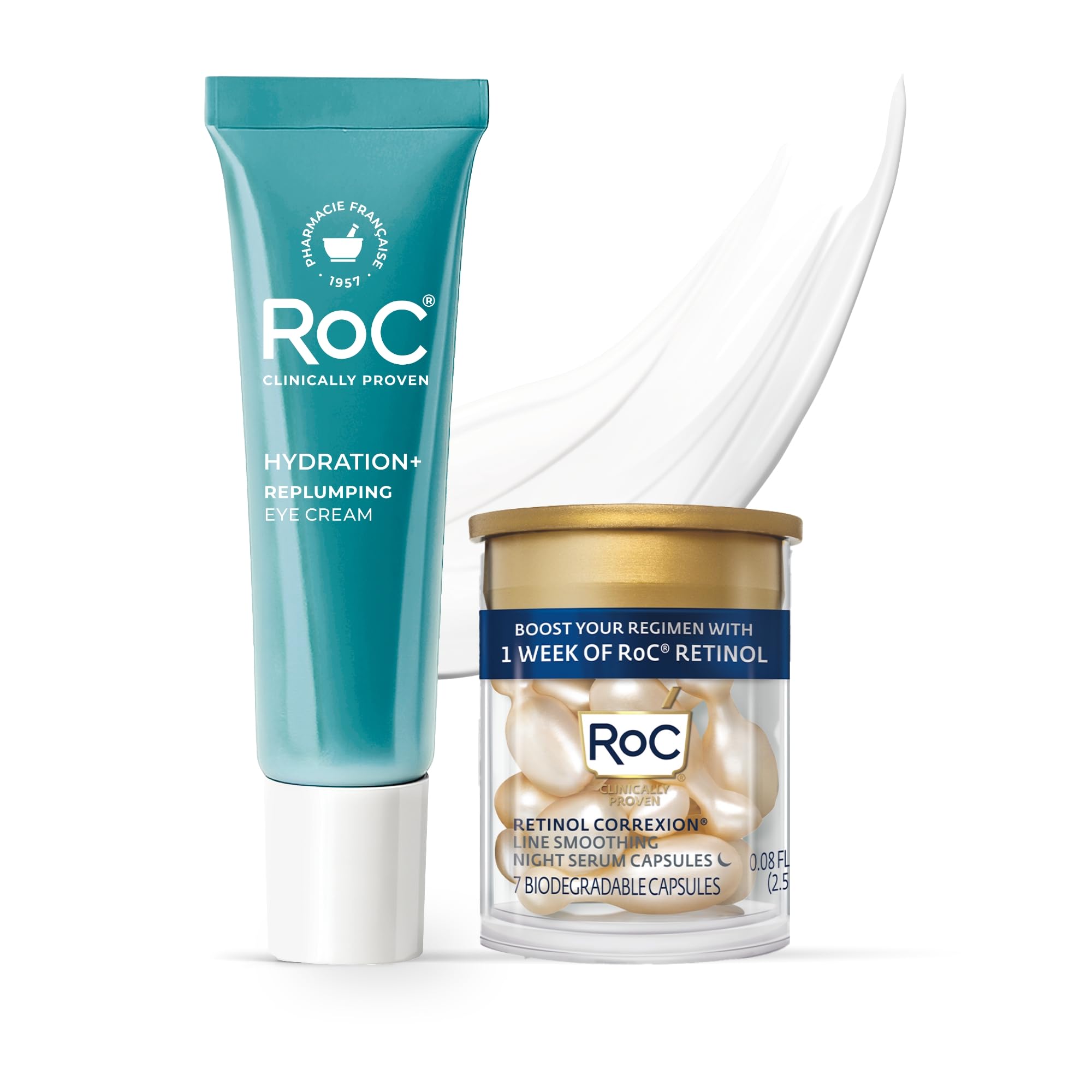 RoC Hyaluronic Acid Anti Aging Under Eye Cream 0 5oz Retinol - RoC Official Imagery - 2
