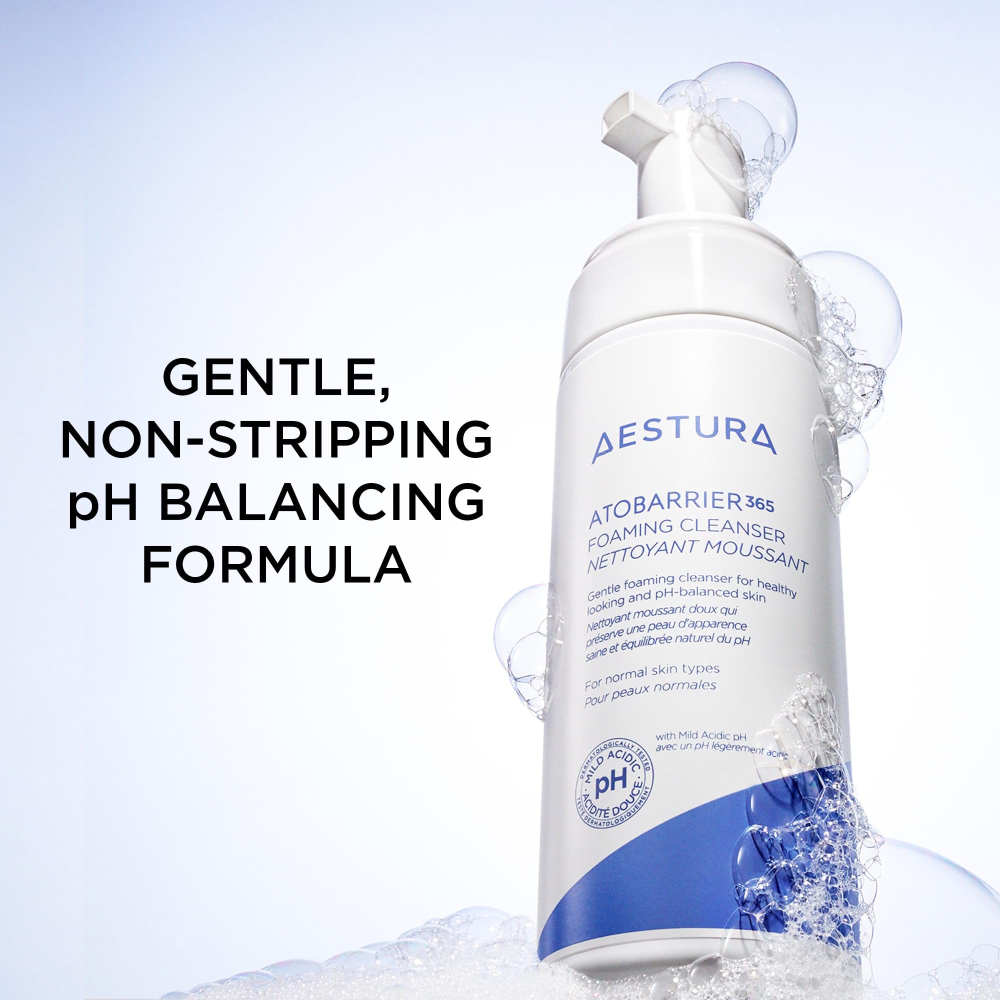AESTURA ATOBARRIER365 Gentle pH - Balanced Foaming Cleanser with Ceramid - AESTURA Official Product View 3