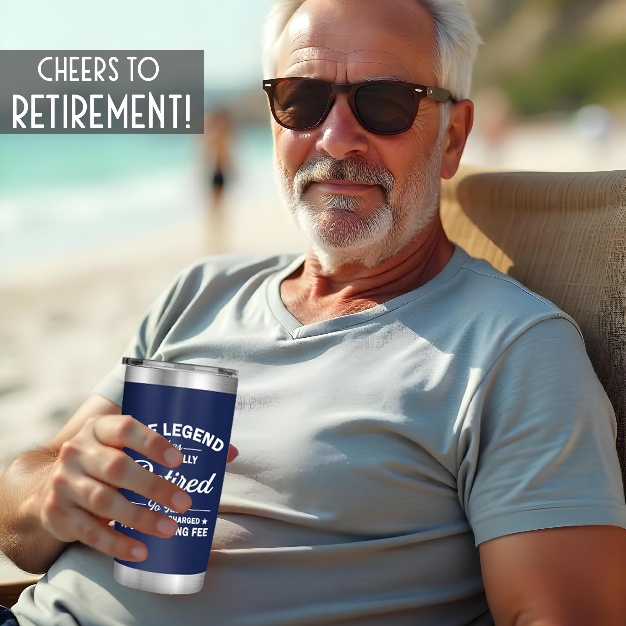 FUNITZ Legend Has Retired Tumbler – 20 oz Gift