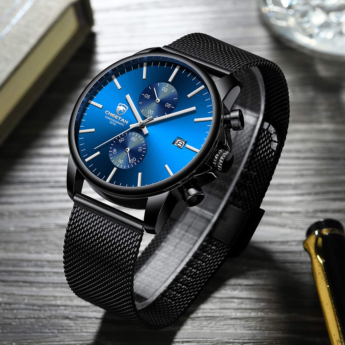 GOLDEN HOUR Mens Watch Fashion Sleek Minimalist Quartz - GOLDEN HOUR Official Imagery - 5