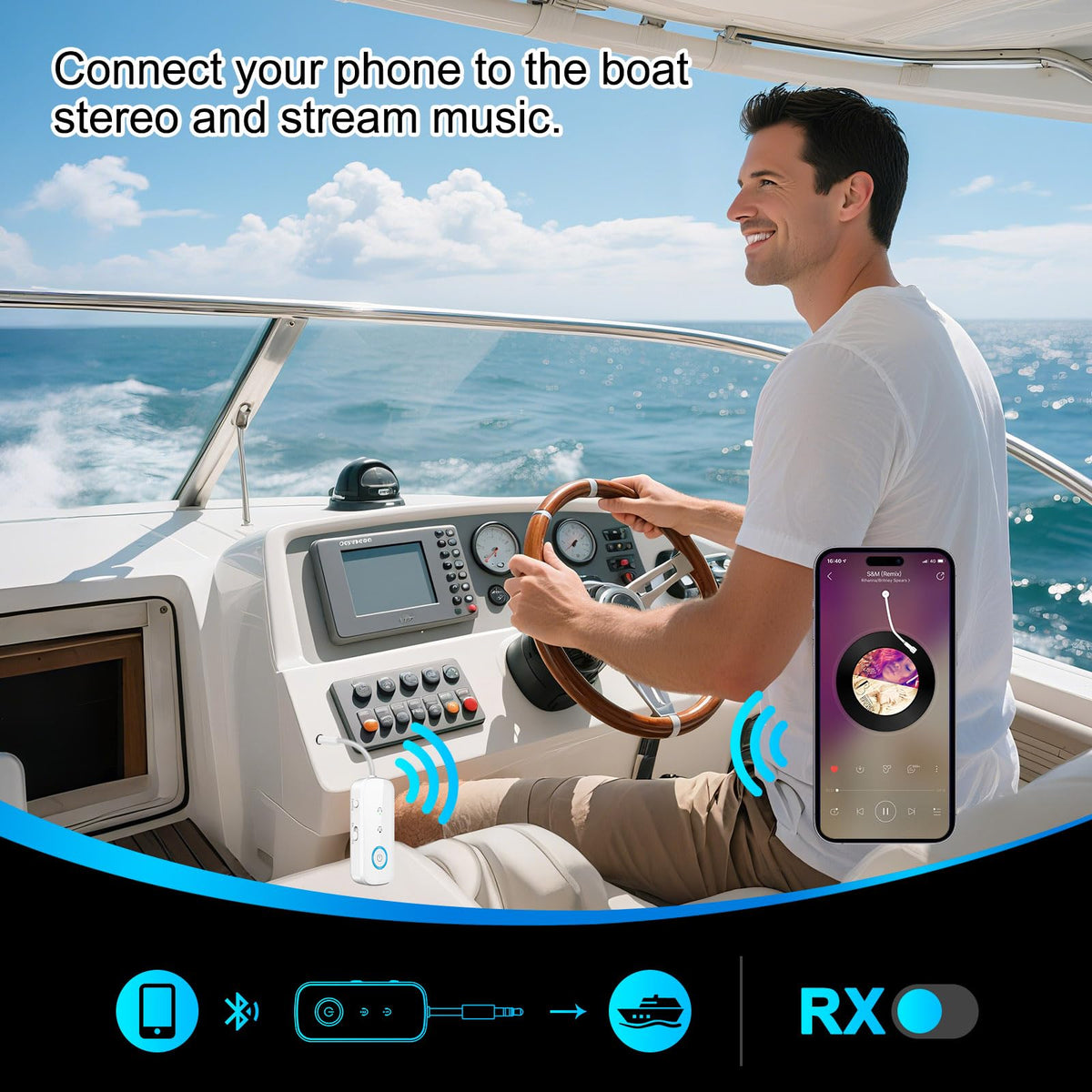 Premium Pro Bluetooth 5 4 Transmitter Receiver Airplane - LAICOMEIN Official Imagery - 8